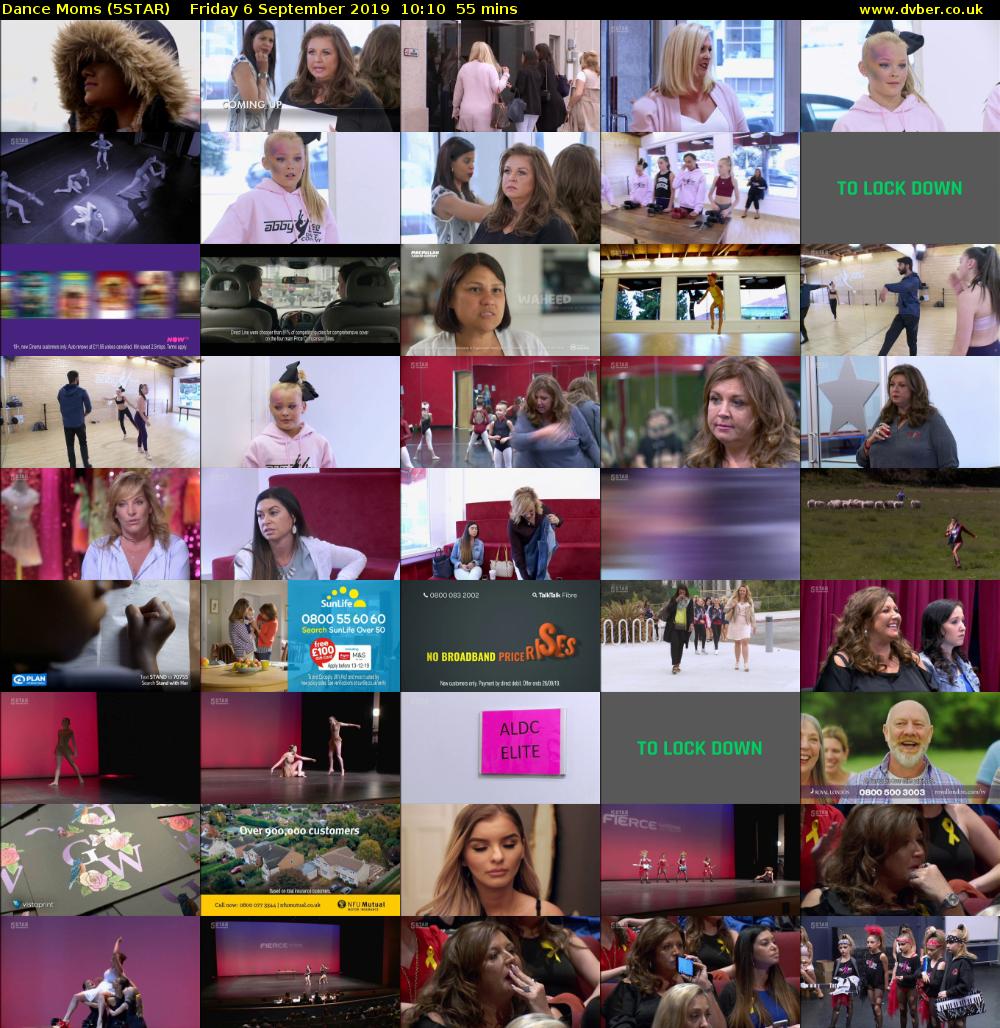 Dance Moms (5STAR) Friday 6 September 2019 10:10 - 11:05