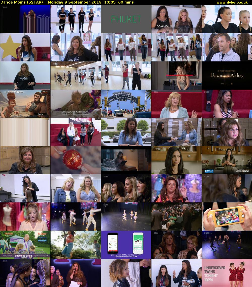 Dance Moms (5STAR) Monday 9 September 2019 10:05 - 11:05
