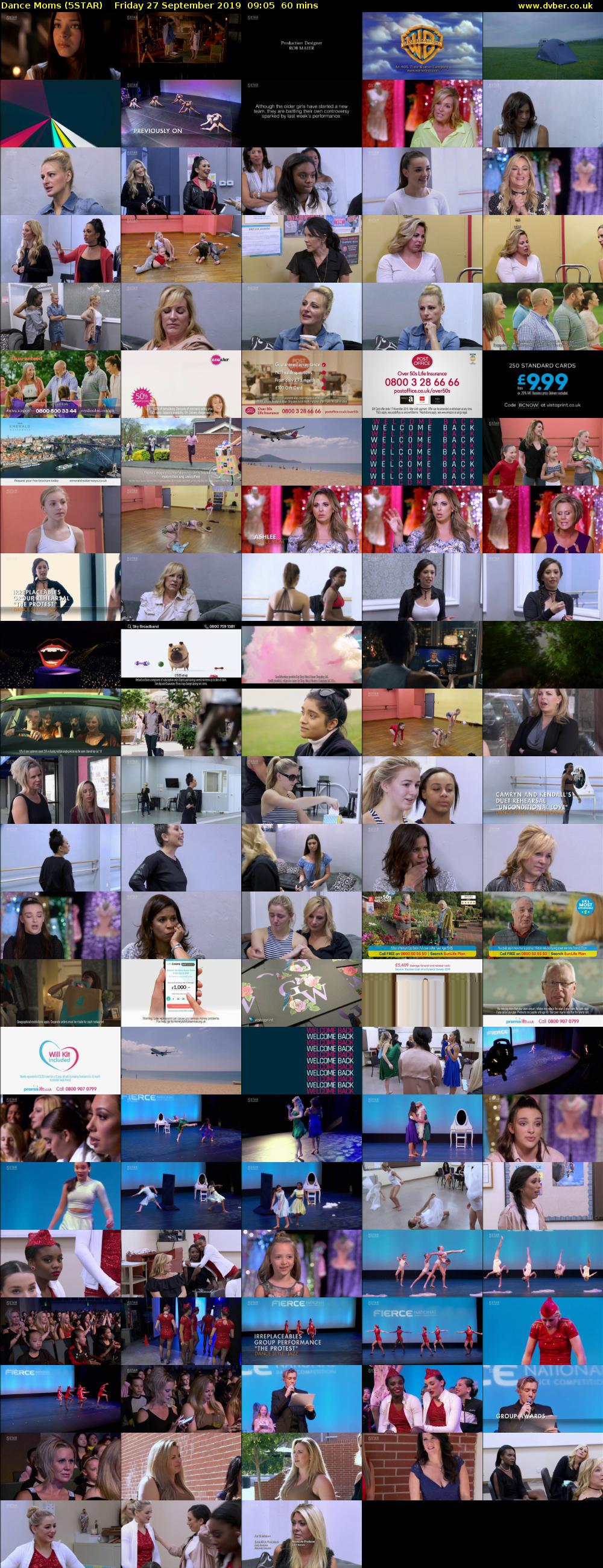 Dance Moms (5STAR) Friday 27 September 2019 09:05 - 10:05