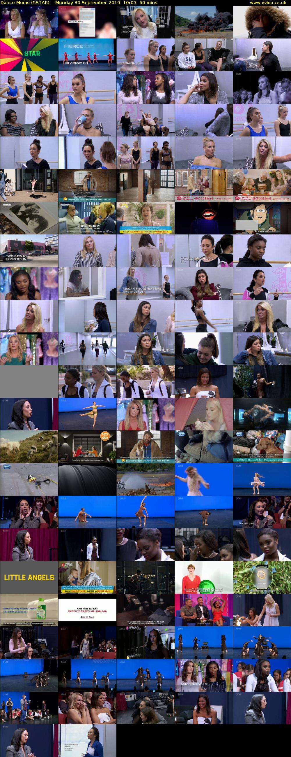 Dance Moms (5STAR) Monday 30 September 2019 10:05 - 11:05