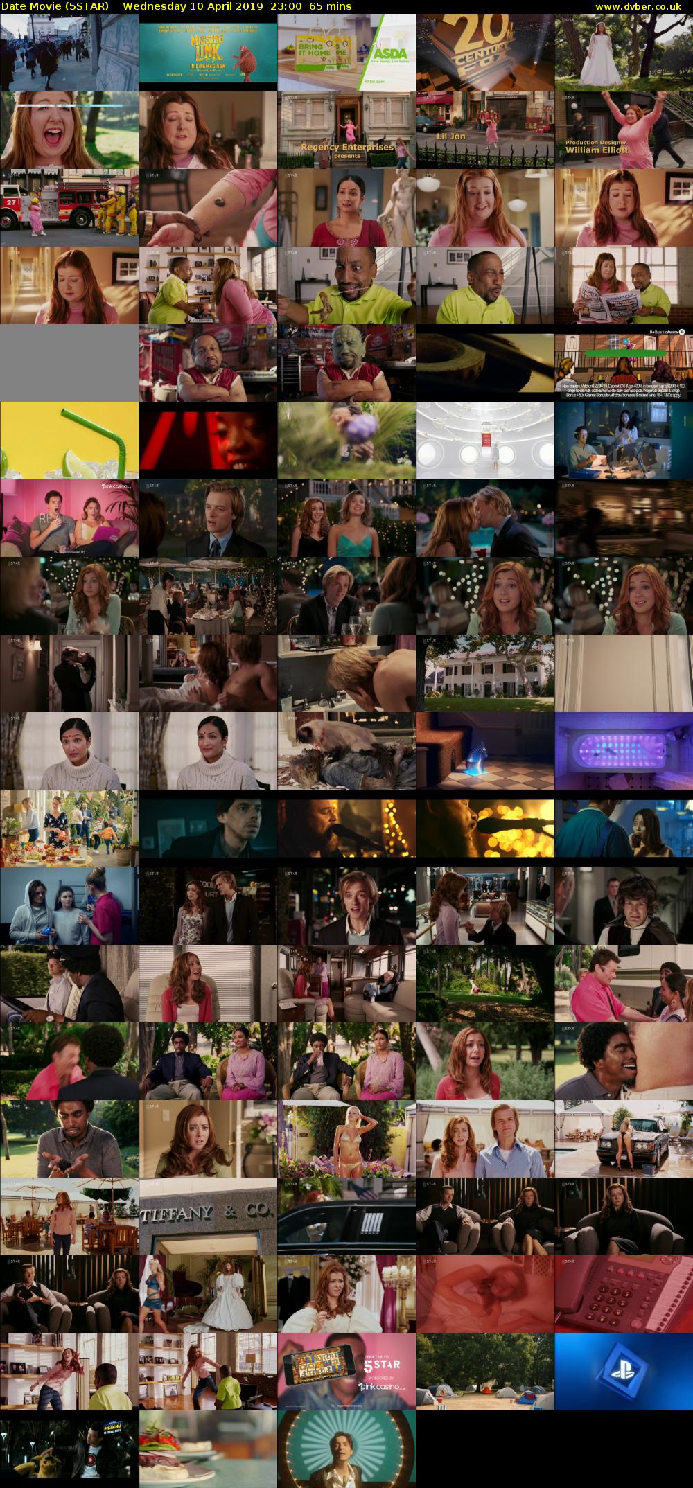 Date Movie (5STAR) Wednesday 10 April 2019 23:00 - 00:05