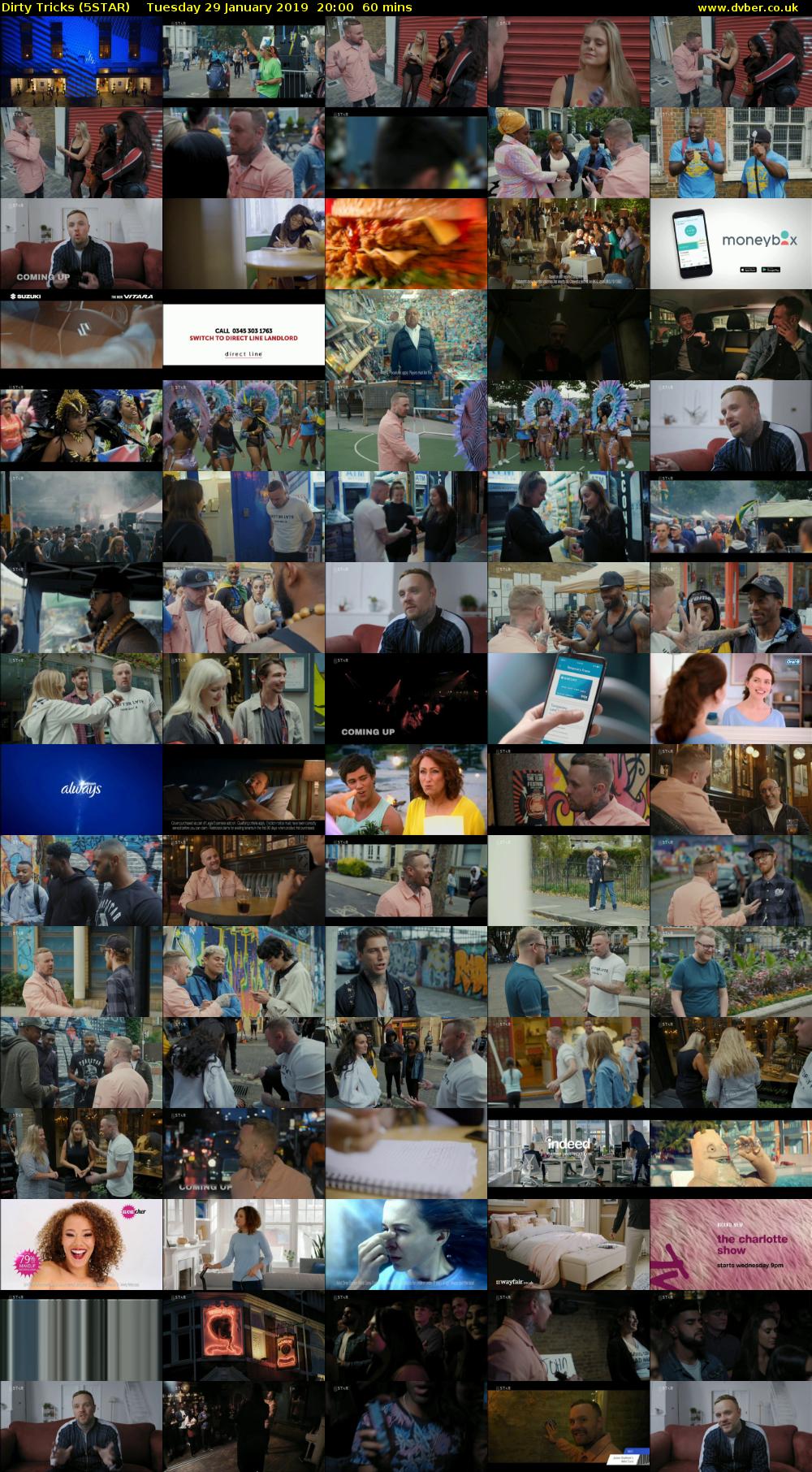 Dirty Tricks (5STAR) Tuesday 29 January 2019 20:00 - 21:00