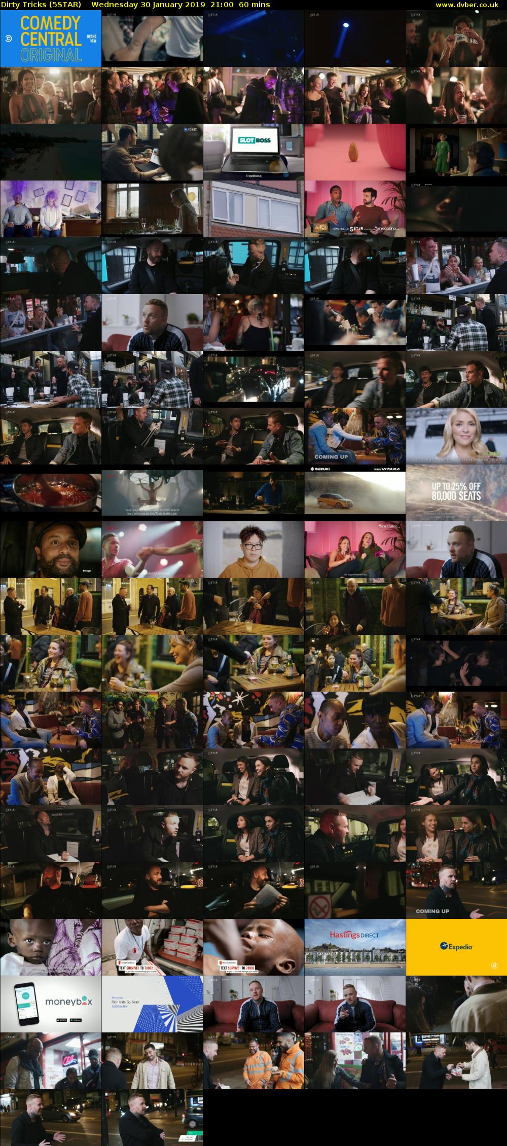 Dirty Tricks (5STAR) Wednesday 30 January 2019 21:00 - 22:00