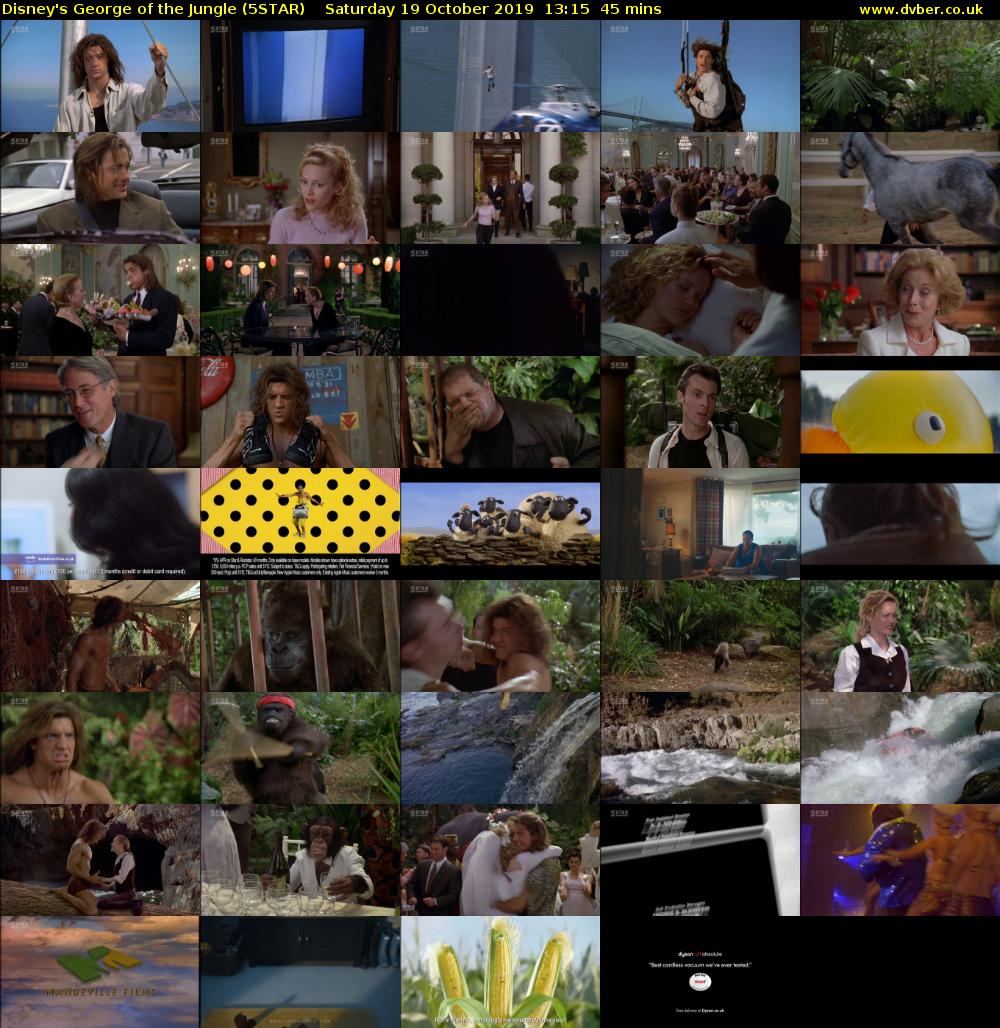Disney's George of the Jungle (5STAR) Saturday 19 October 2019 13:15 - 14:00