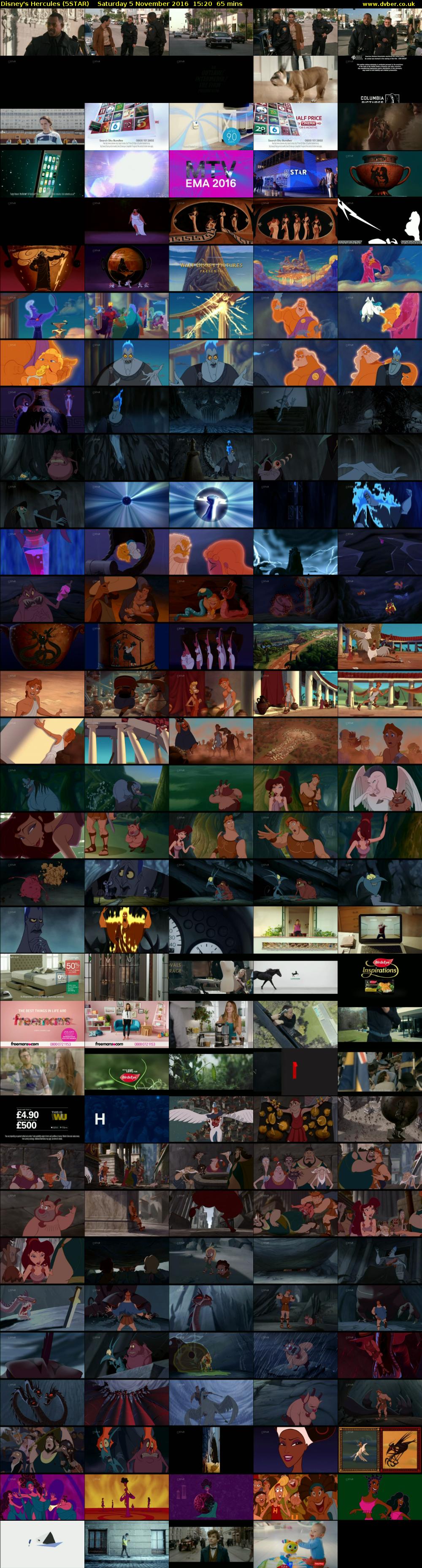 Disney's Hercules (5STAR) Saturday 5 November 2016 15:20 - 16:25