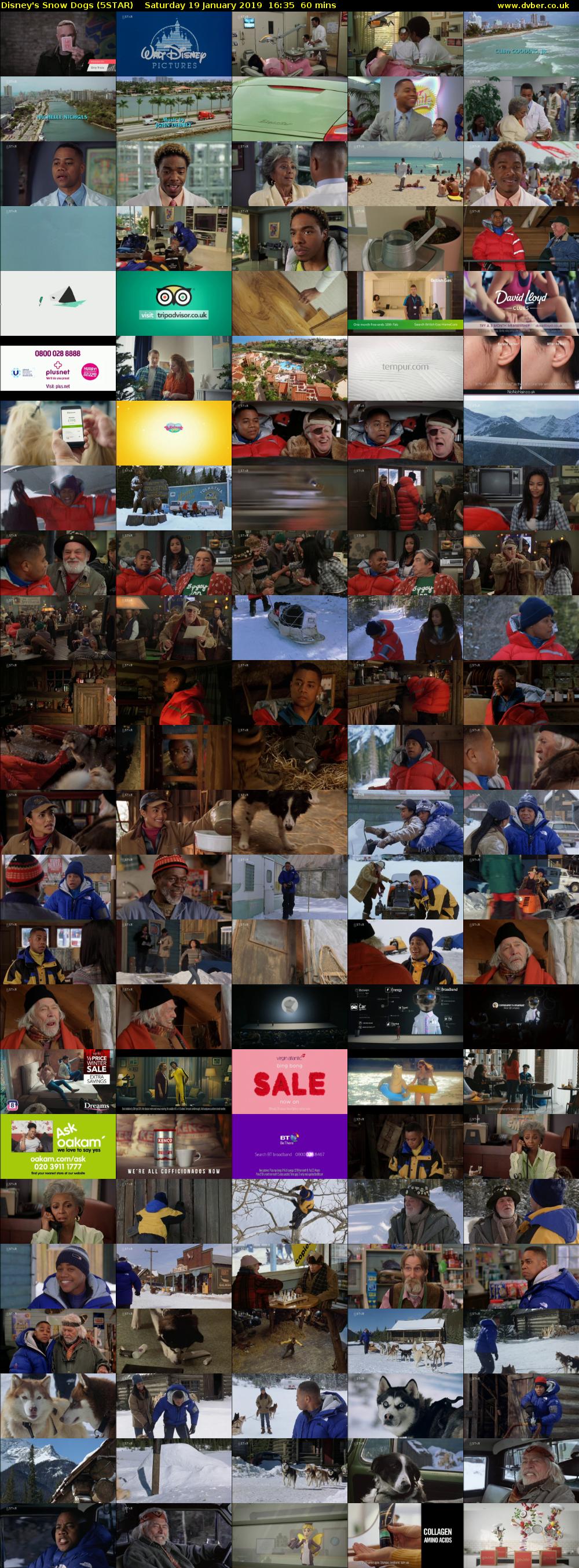 Disney's Snow Dogs (5STAR) Saturday 19 January 2019 16:35 - 17:35