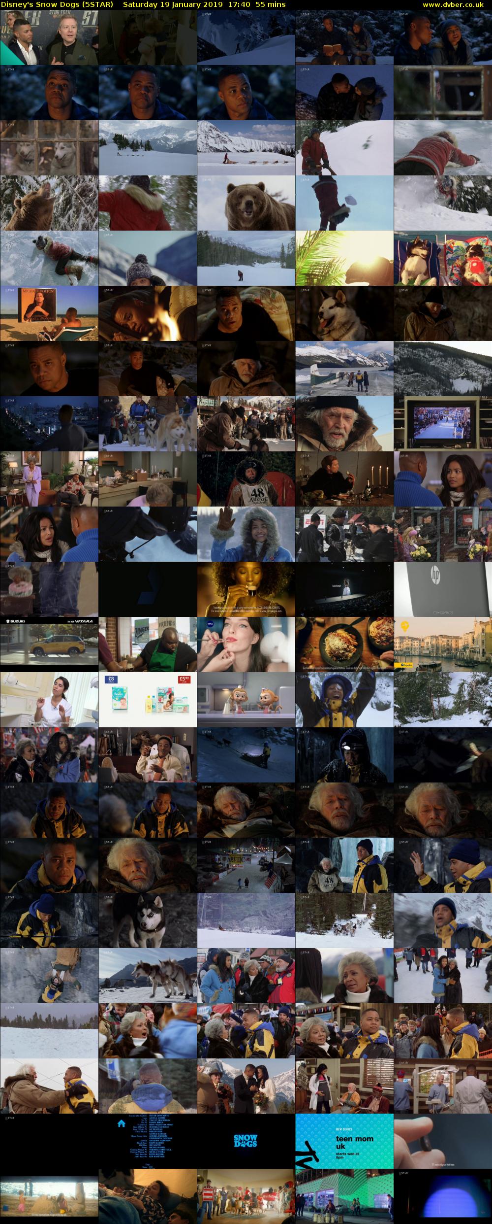 Disney's Snow Dogs (5STAR) Saturday 19 January 2019 17:40 - 18:35