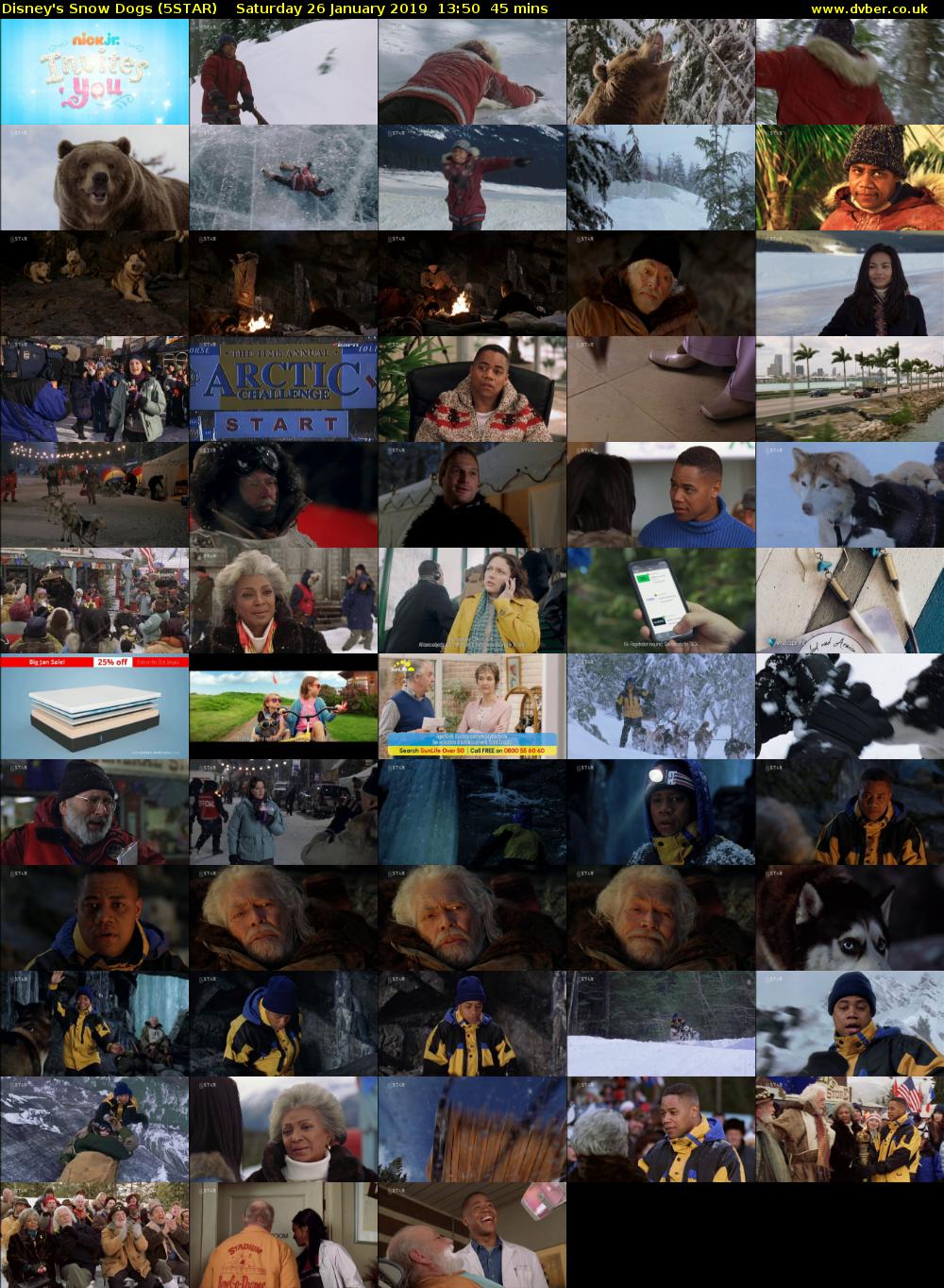 Disney's Snow Dogs (5STAR) Saturday 26 January 2019 13:50 - 14:35