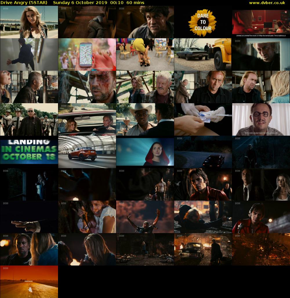 Drive Angry (5STAR) Sunday 6 October 2019 00:10 - 01:10
