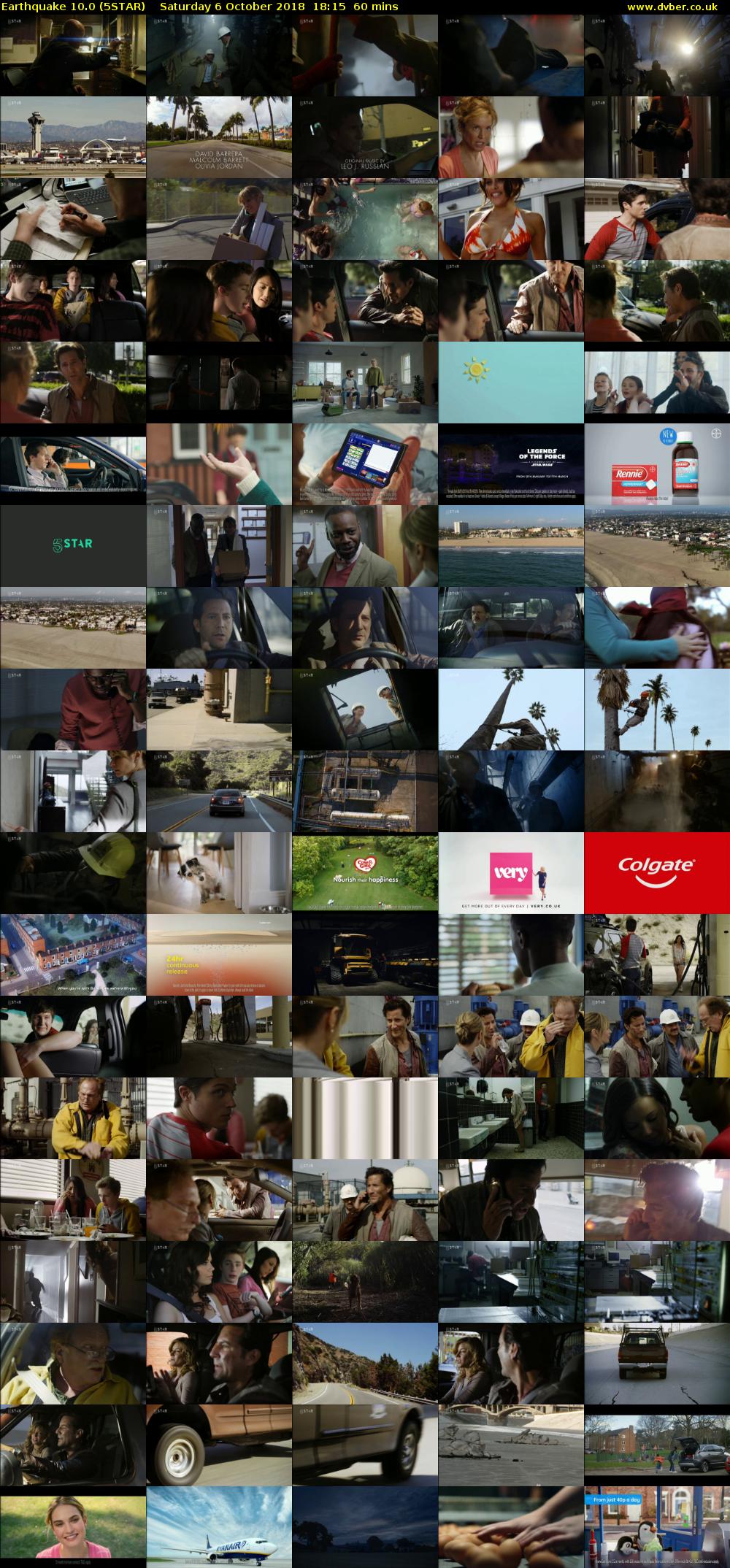 Earthquake 10.0 (5STAR) Saturday 6 October 2018 18:15 - 19:15