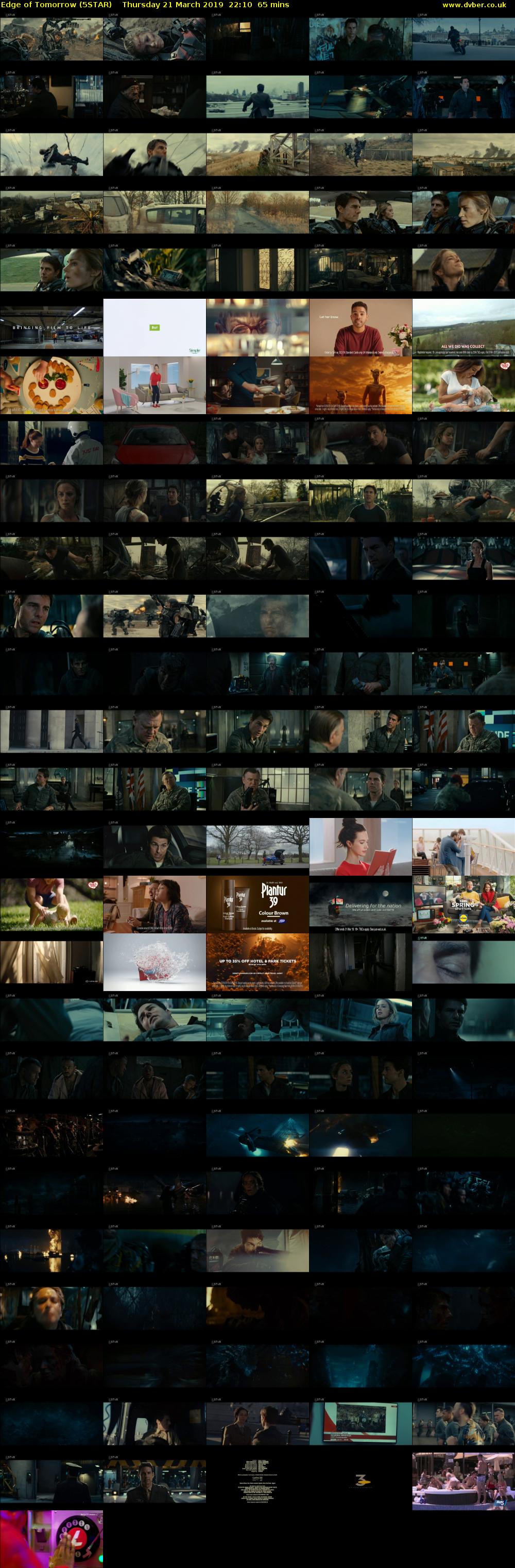 Edge of Tomorrow (5STAR) Thursday 21 March 2019 22:10 - 23:15