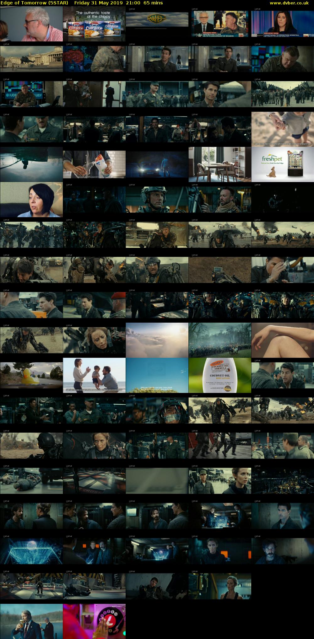 Edge of Tomorrow (5STAR) Friday 31 May 2019 21:00 - 22:05
