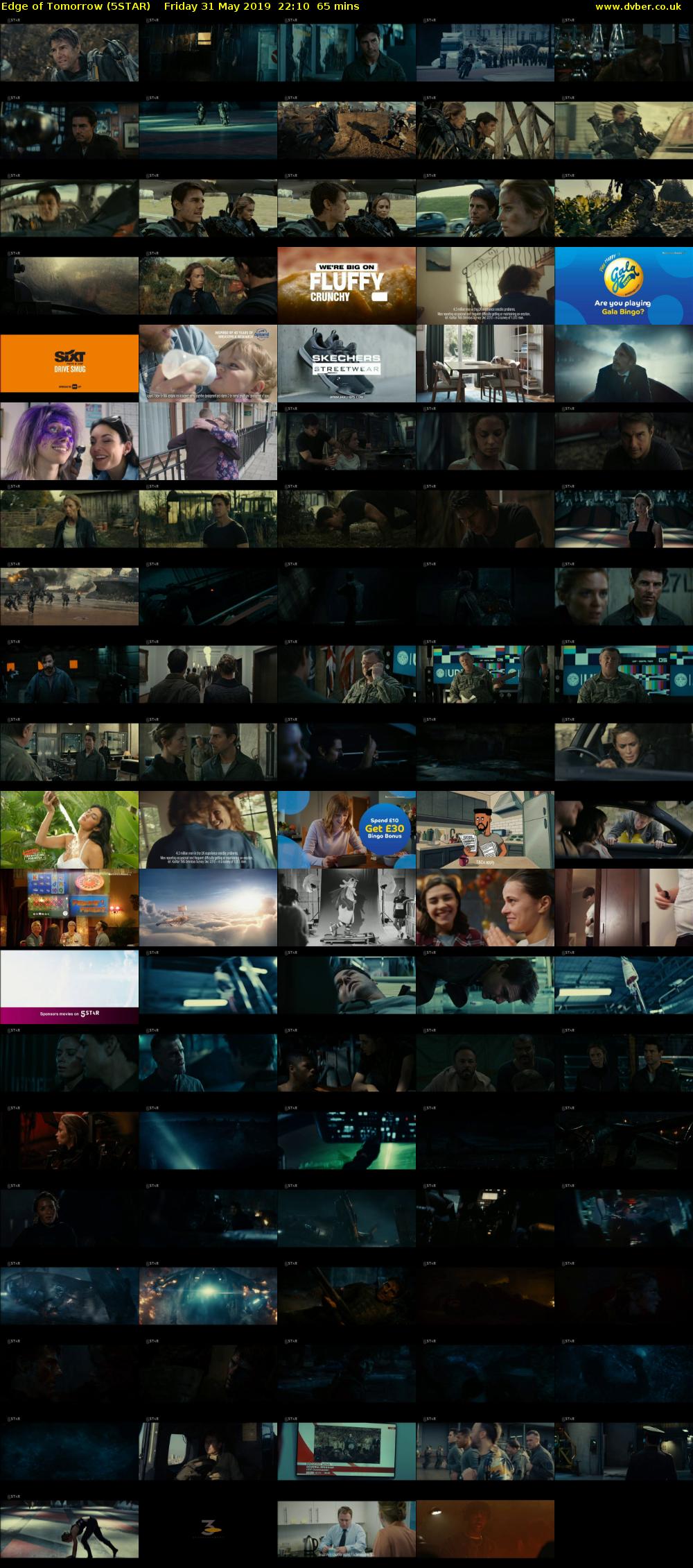 Edge of Tomorrow (5STAR) Friday 31 May 2019 22:10 - 23:15