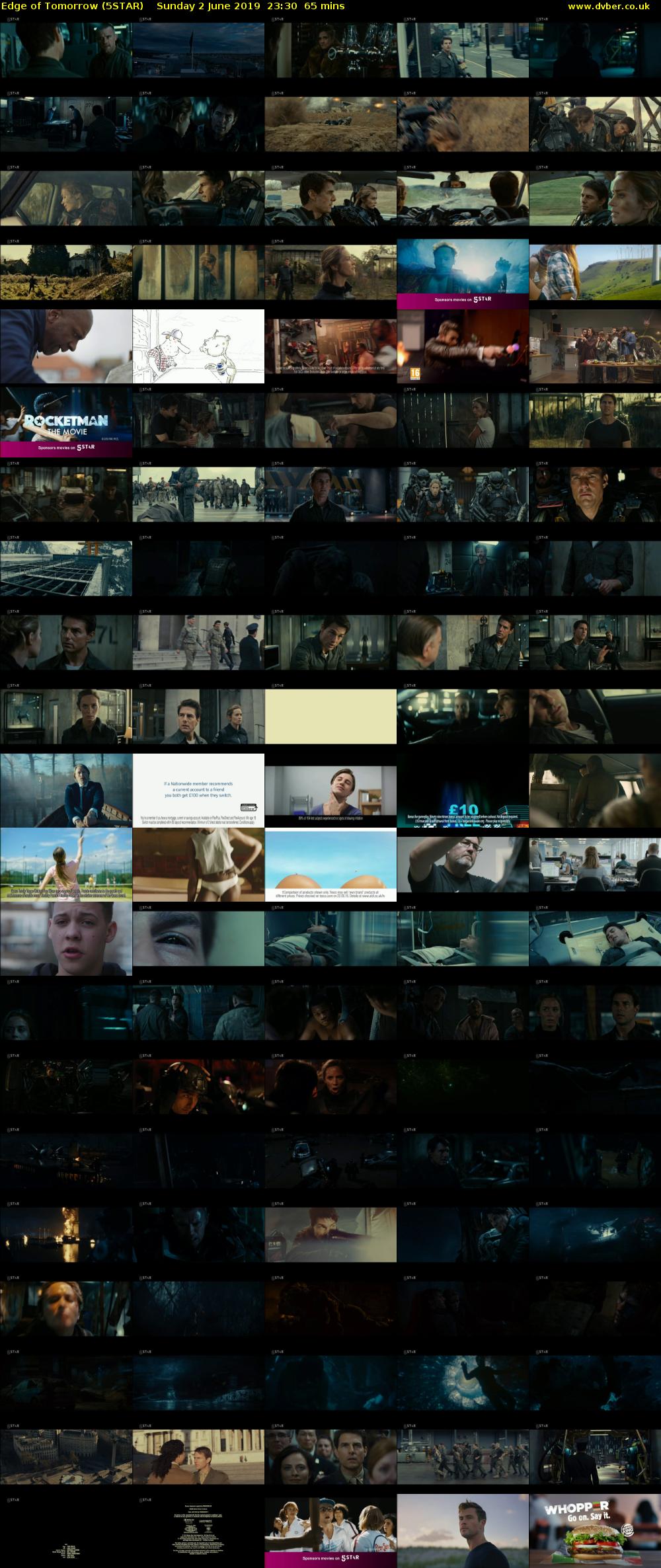 Edge of Tomorrow (5STAR) Sunday 2 June 2019 23:30 - 00:35