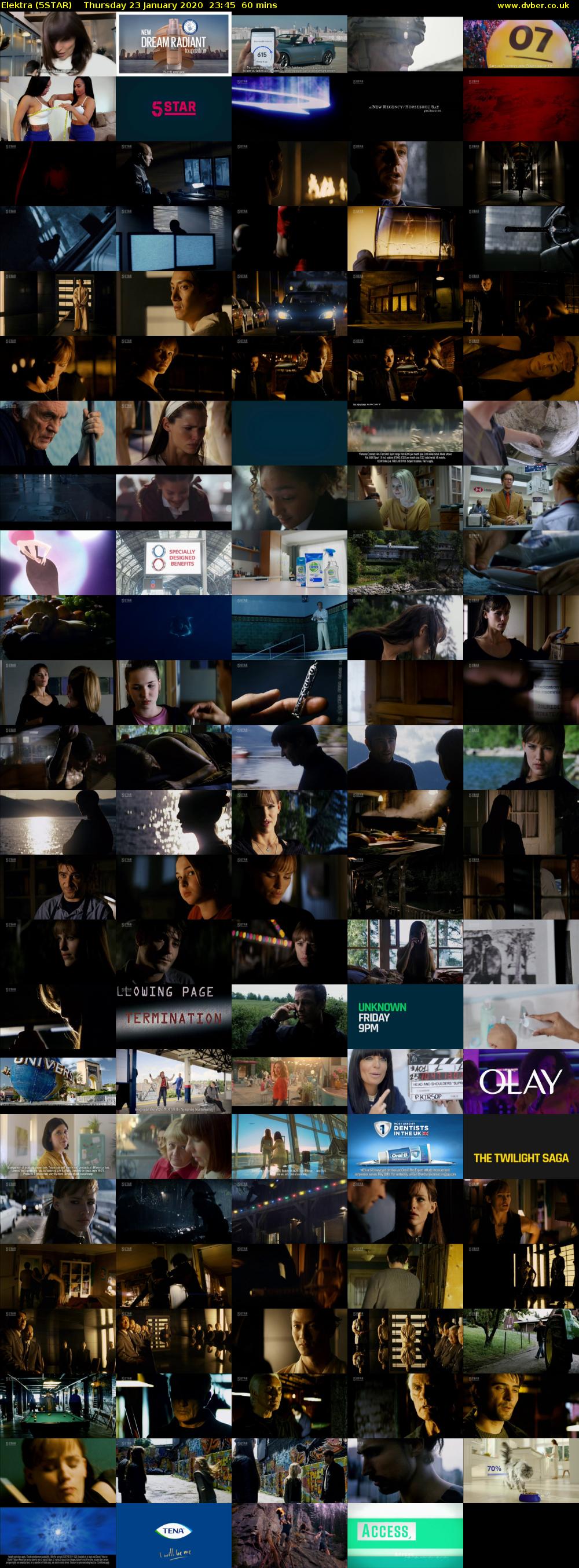 Elektra (5STAR) Thursday 23 January 2020 23:45 - 00:45