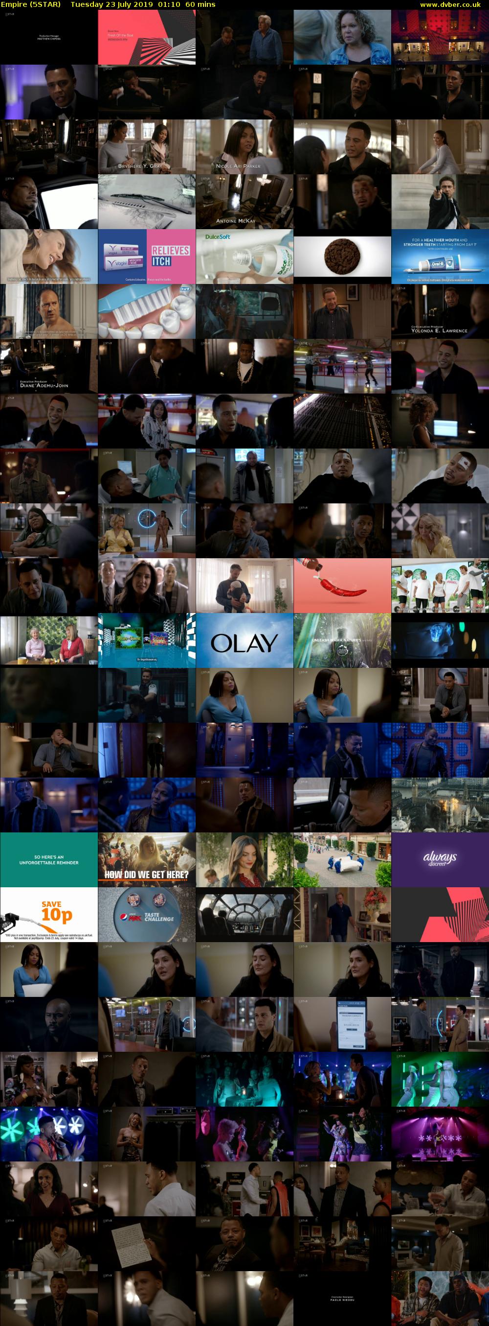 Empire (5STAR) Tuesday 23 July 2019 01:10 - 02:10