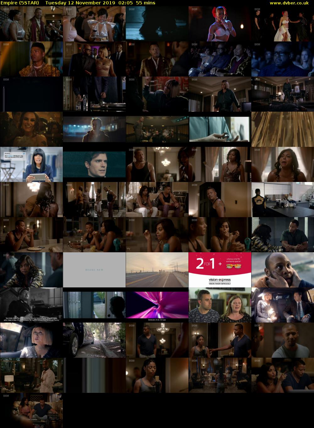Empire (5STAR) Tuesday 12 November 2019 02:05 - 03:00