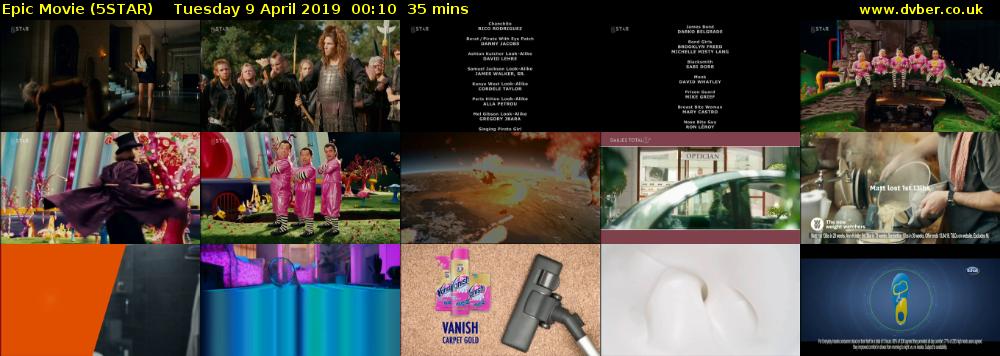 Epic Movie (5STAR) Tuesday 9 April 2019 00:10 - 00:45