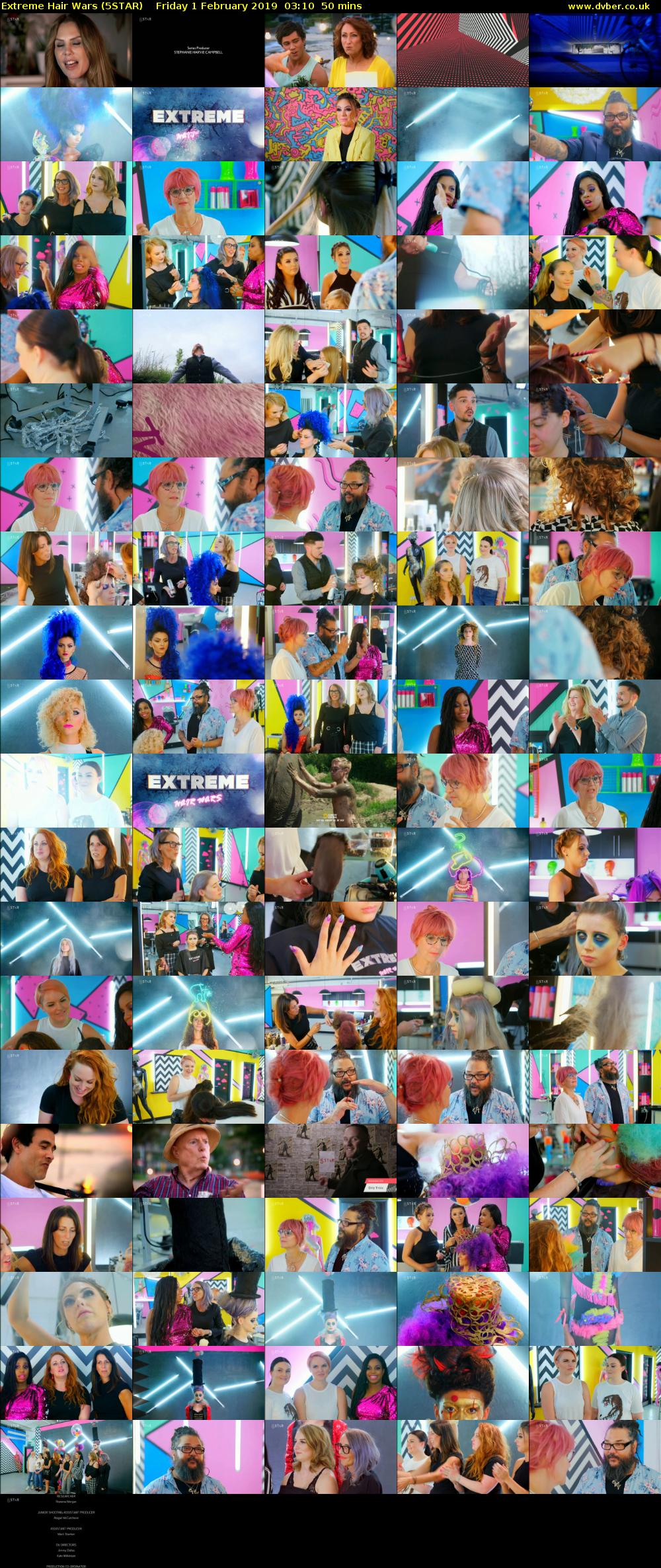 Extreme Hair Wars (5STAR) Friday 1 February 2019 03:10 - 04:00