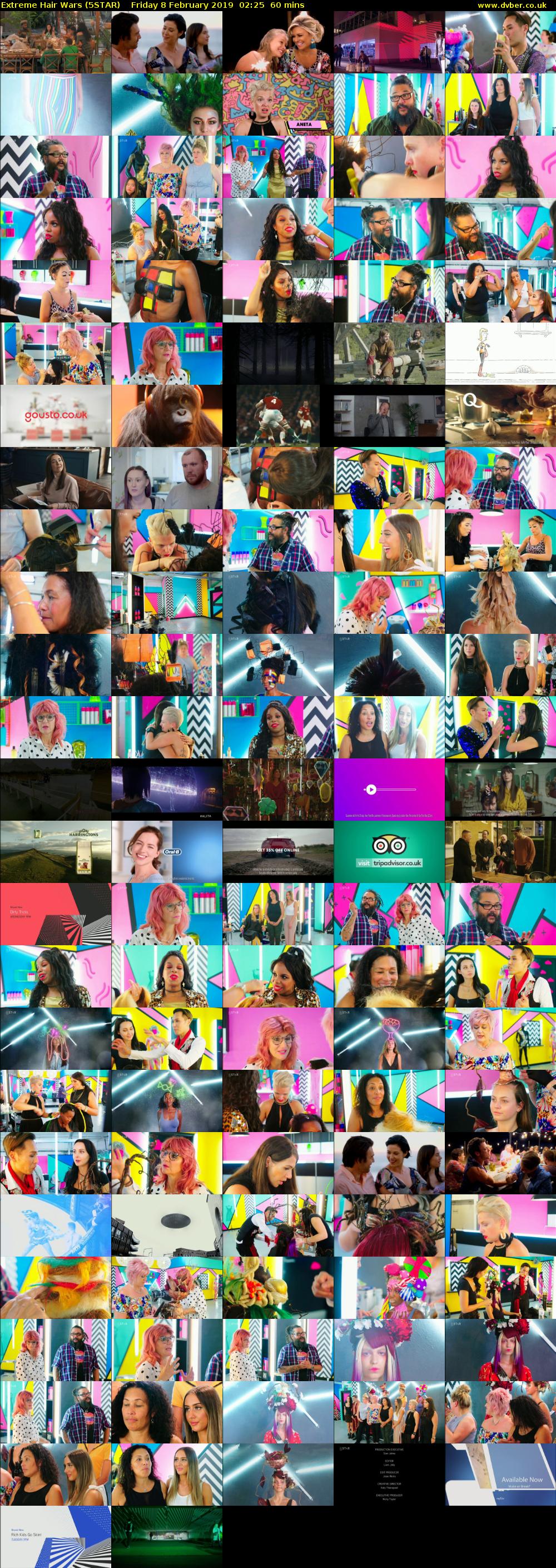 Extreme Hair Wars (5STAR) Friday 8 February 2019 02:25 - 03:25