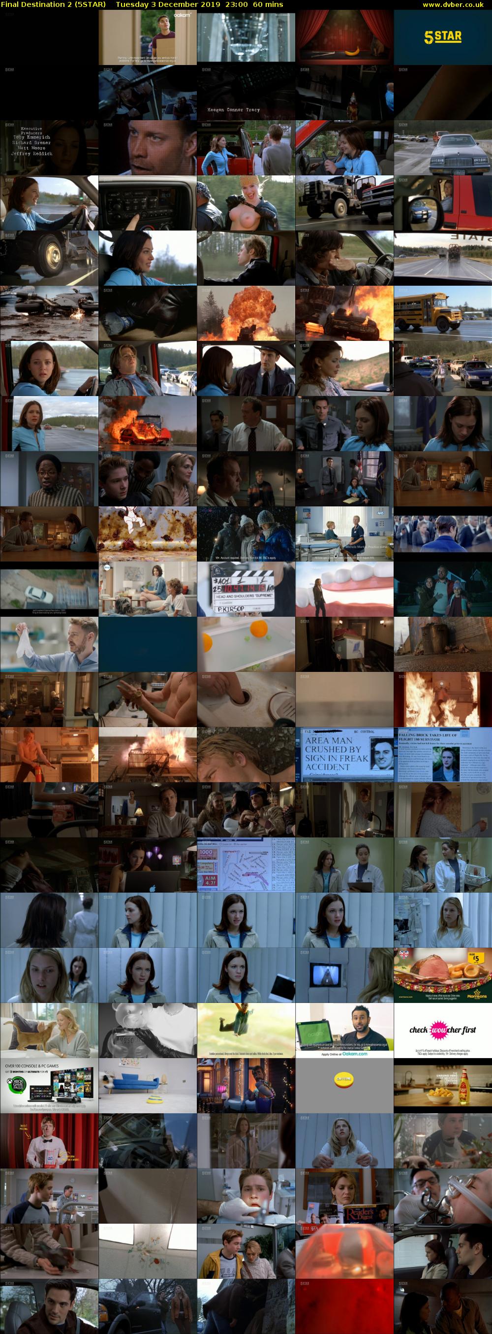 Final Destination 2 (5STAR) Tuesday 3 December 2019 23:00 - 00:00