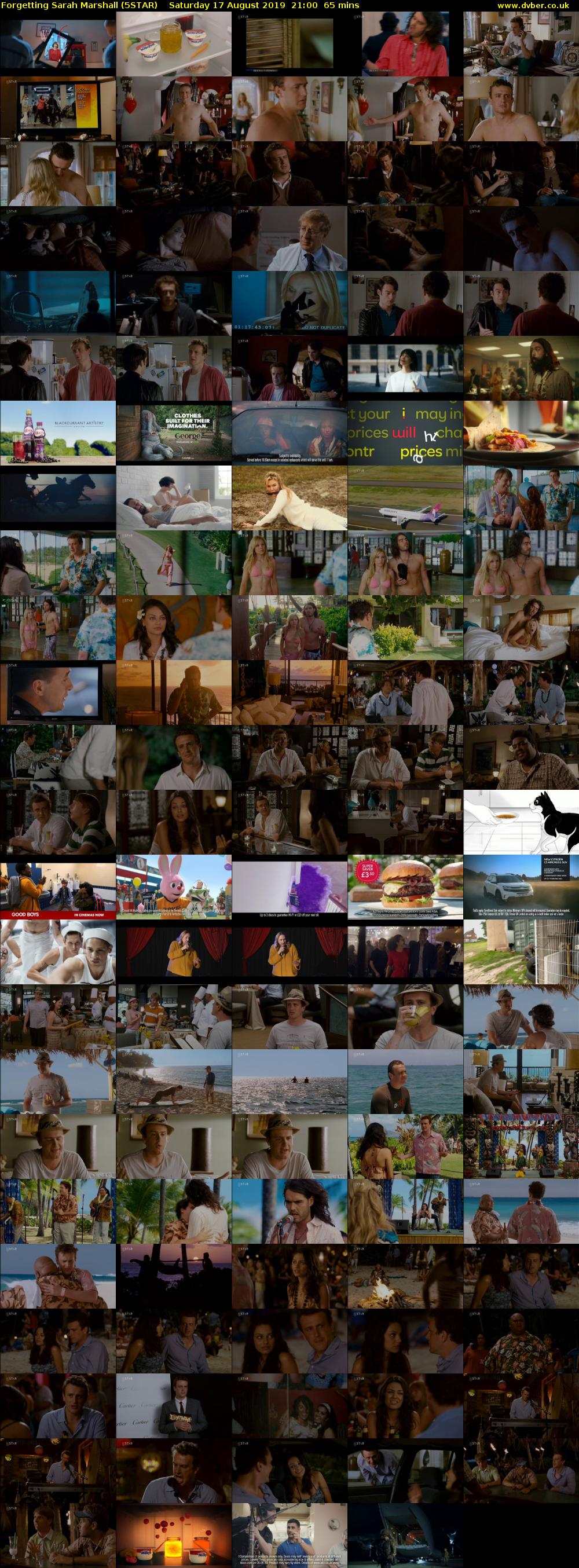 Forgetting Sarah Marshall (5STAR) Saturday 17 August 2019 21:00 - 22:05