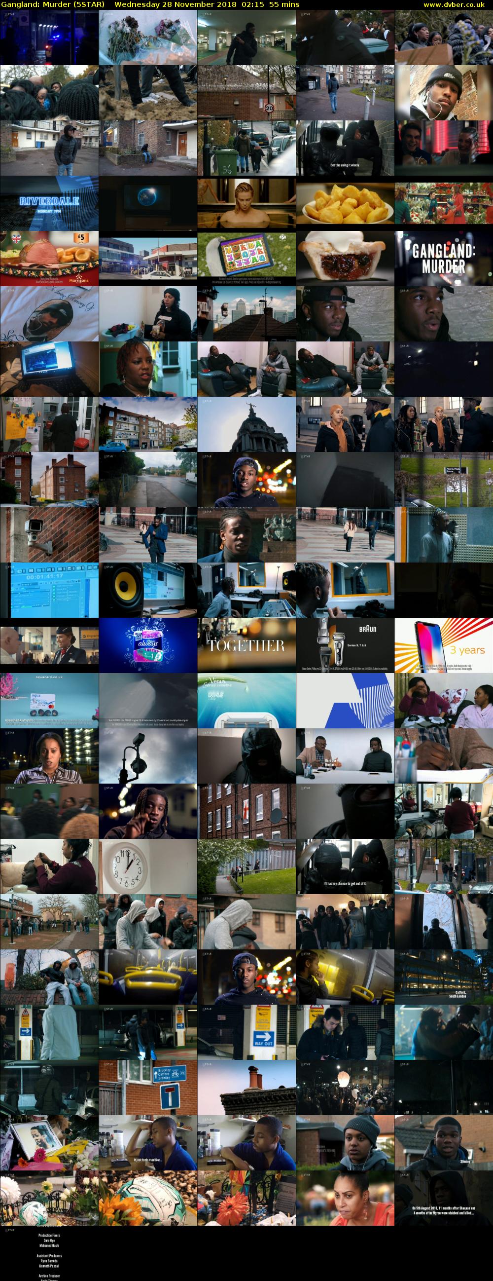 Gangland: Murder (5STAR) Wednesday 28 November 2018 02:15 - 03:10