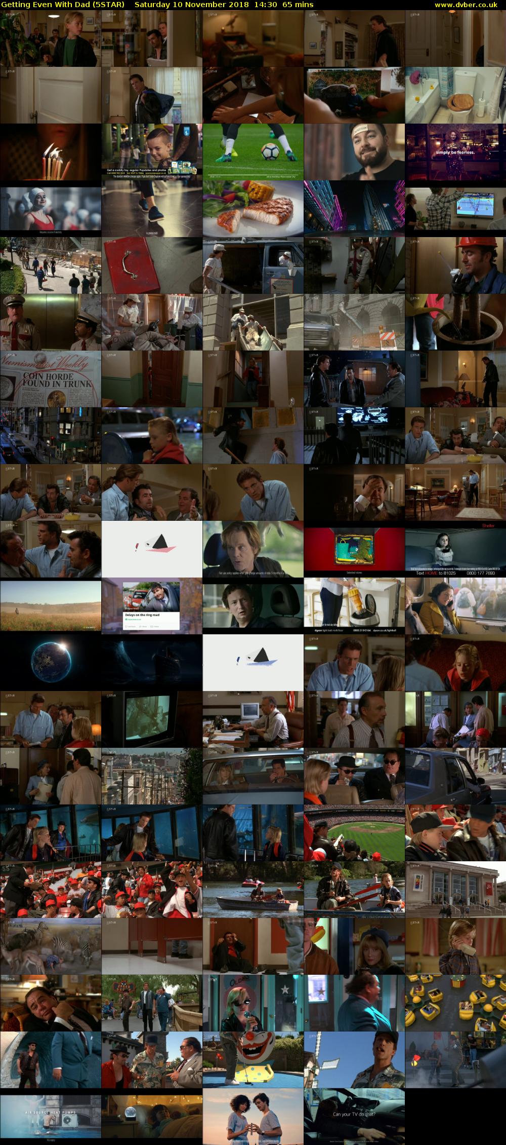 Getting Even With Dad (5STAR) Saturday 10 November 2018 14:30 - 15:35