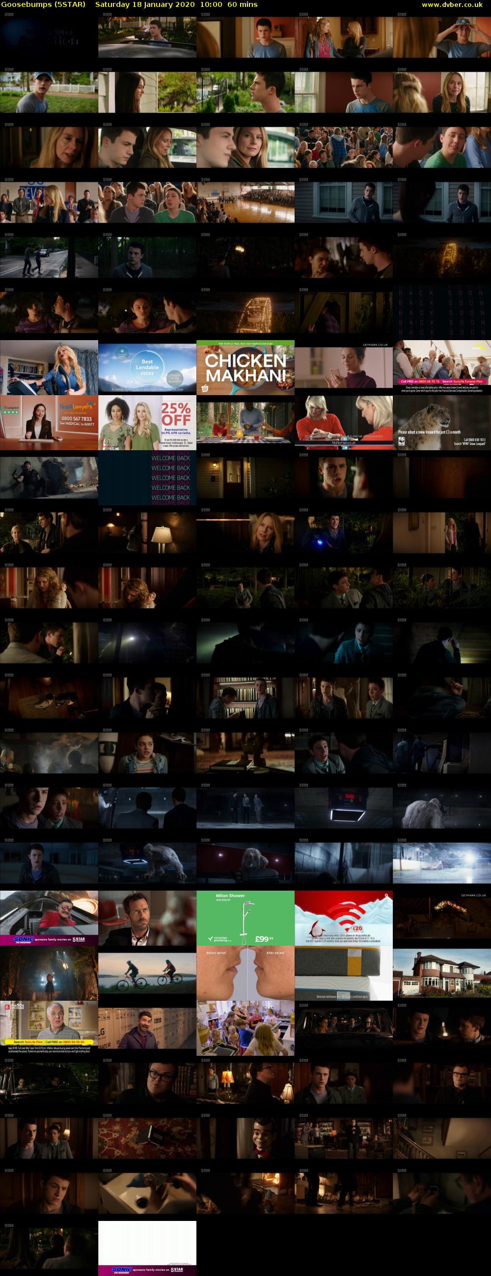 Goosebumps (5STAR) Saturday 18 January 2020 10:00 - 11:00