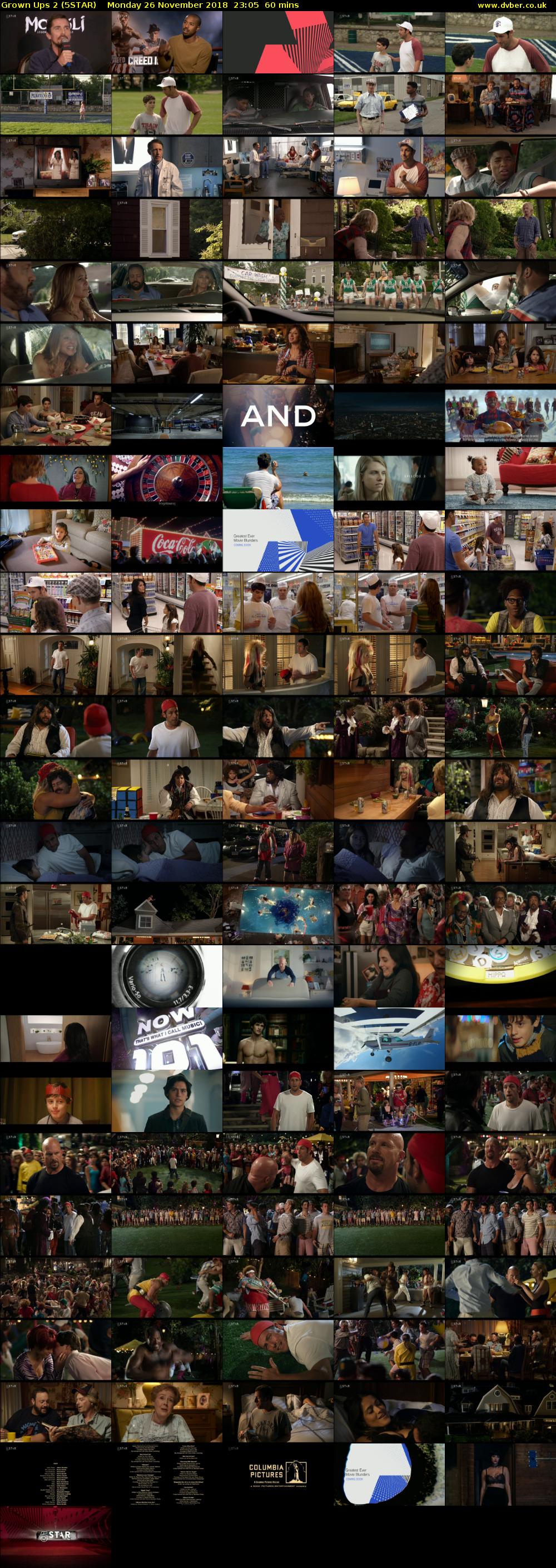 Grown Ups 2 (5STAR) Monday 26 November 2018 23:05 - 00:05