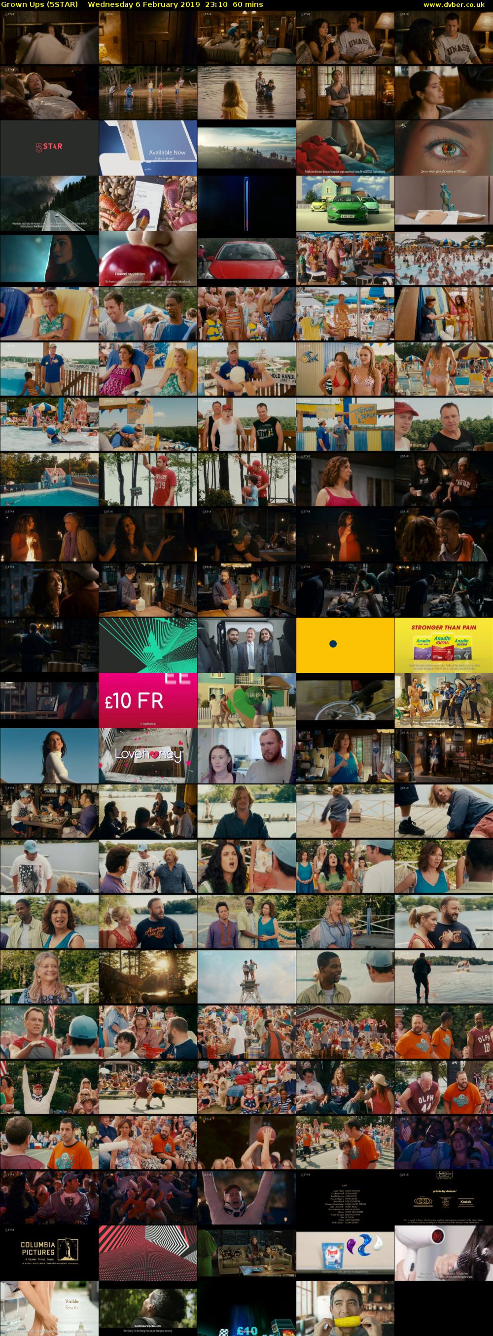Grown Ups (5STAR) Wednesday 6 February 2019 23:10 - 00:10