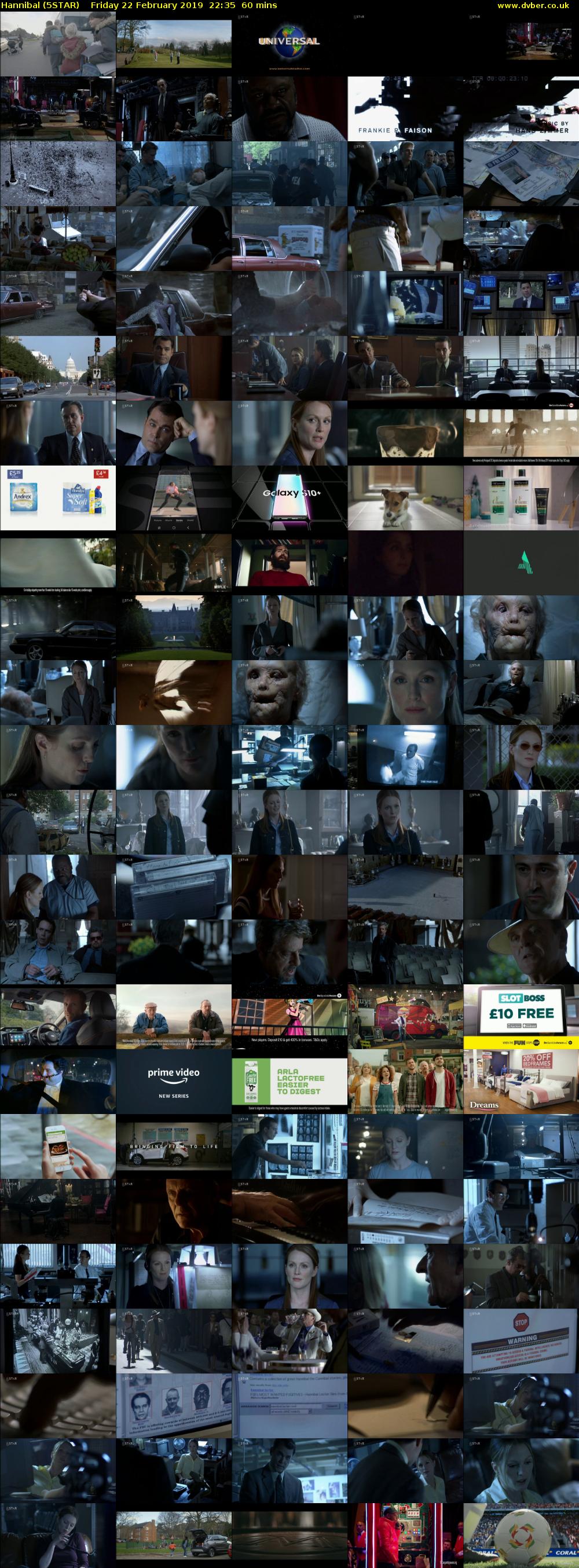 Hannibal (5STAR) Friday 22 February 2019 22:35 - 23:35