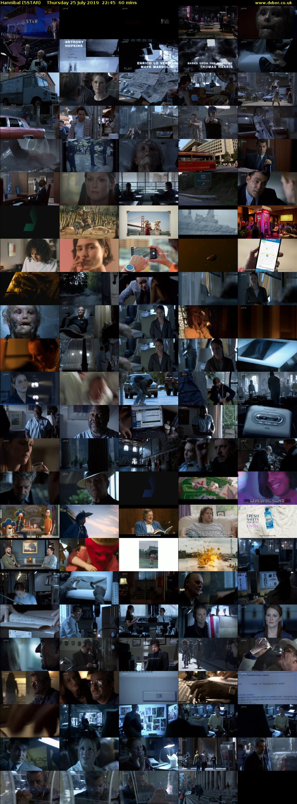Hannibal (5STAR) Thursday 25 July 2019 22:45 - 23:45