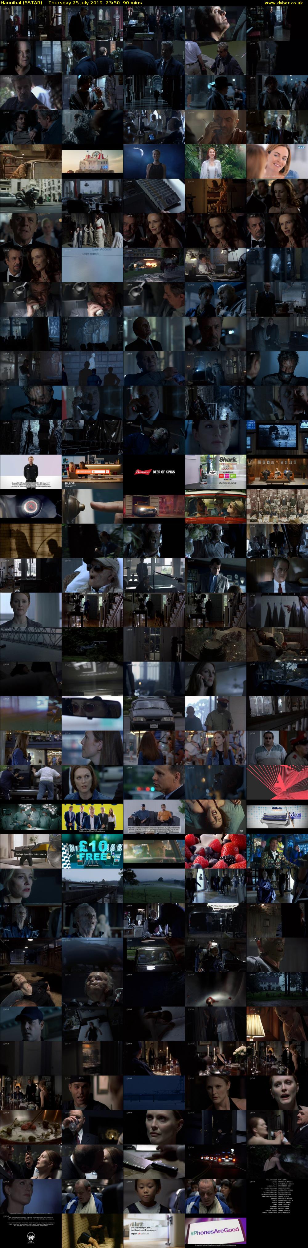 Hannibal (5STAR) Thursday 25 July 2019 23:50 - 01:20