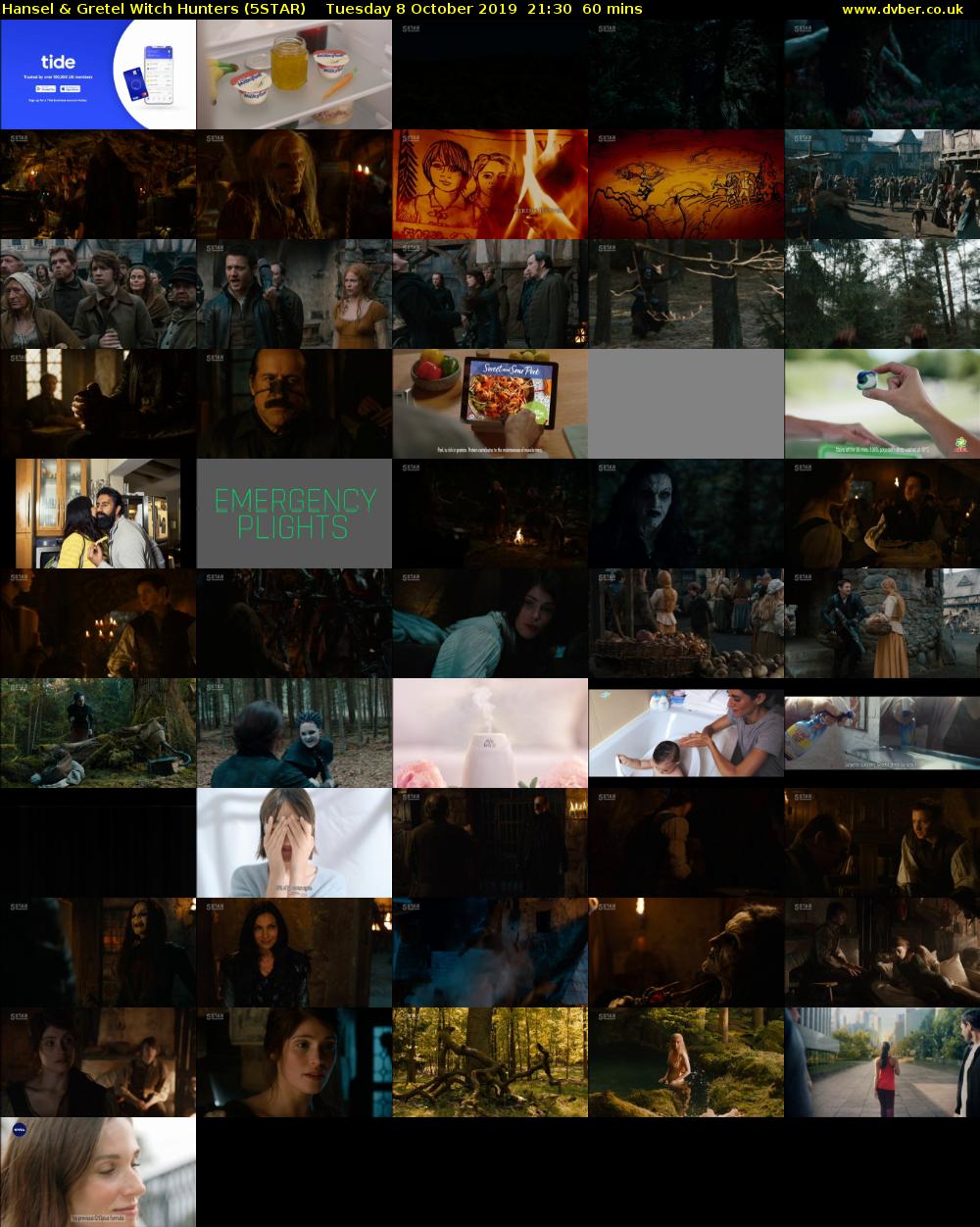 Hansel & Gretel Witch Hunters (5STAR) Tuesday 8 October 2019 21:30 - 22:30