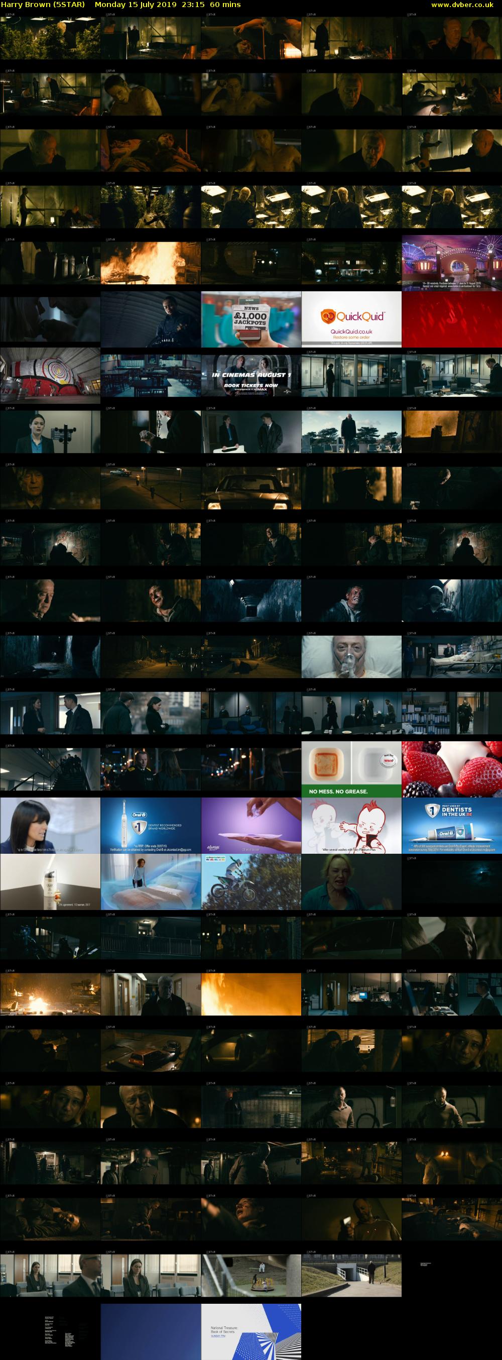 Harry Brown (5STAR) Monday 15 July 2019 23:15 - 00:15