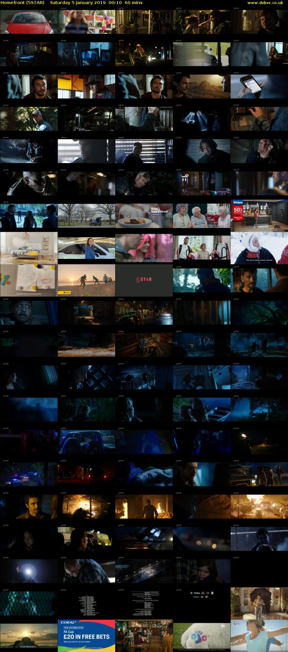 Homefront (5STAR) Saturday 5 January 2019 00:10 - 01:10