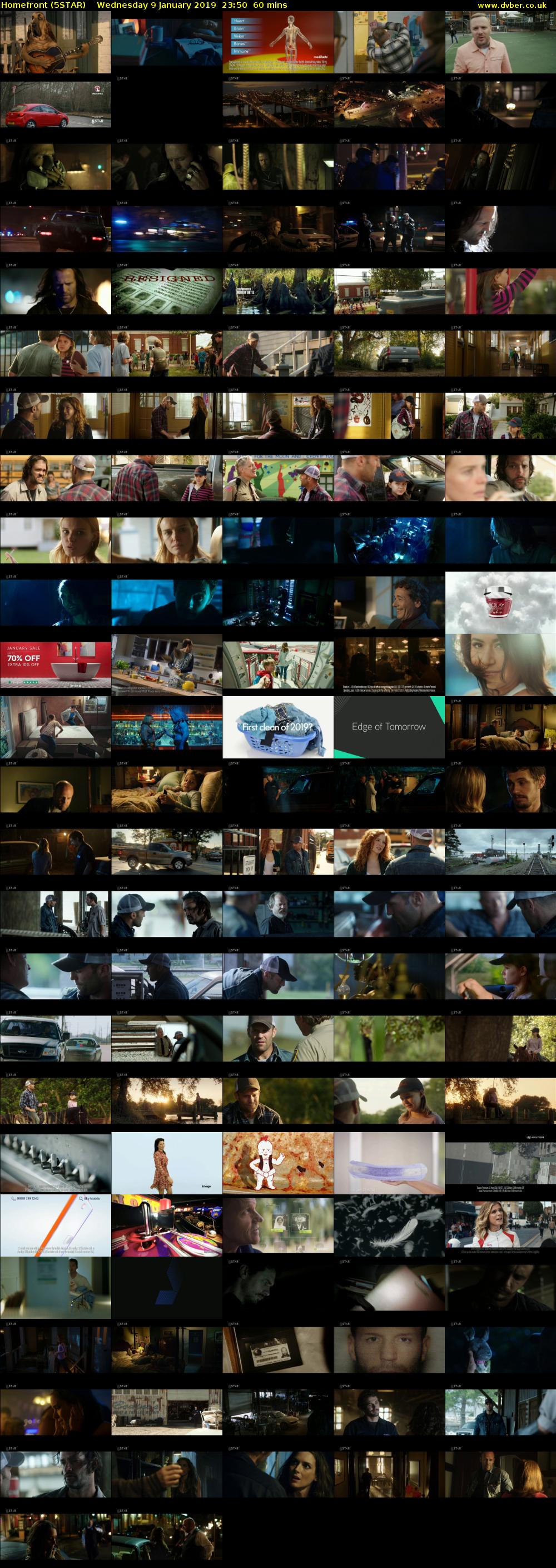 Homefront (5STAR) Wednesday 9 January 2019 23:50 - 00:50