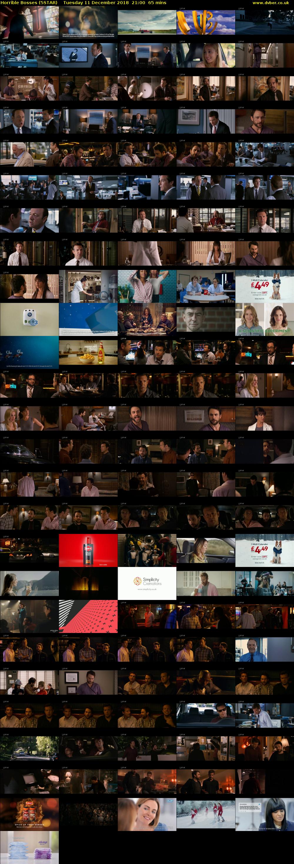 Horrible Bosses (5STAR) Tuesday 11 December 2018 21:00 - 22:05