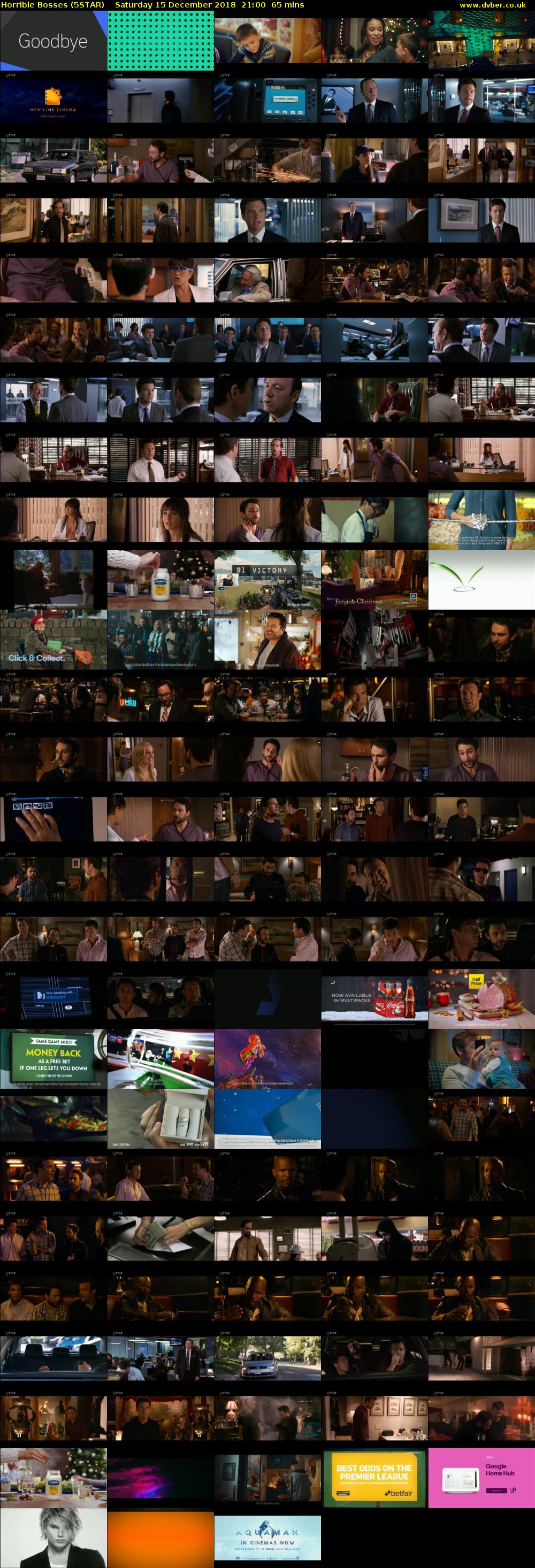 Horrible Bosses (5STAR) Saturday 15 December 2018 21:00 - 22:05