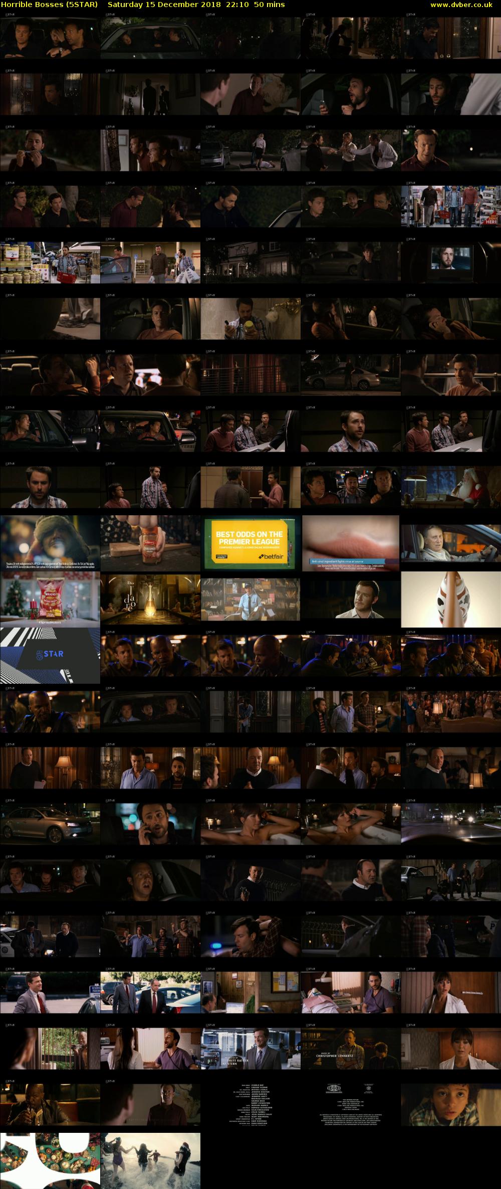 Horrible Bosses (5STAR) Saturday 15 December 2018 22:10 - 23:00