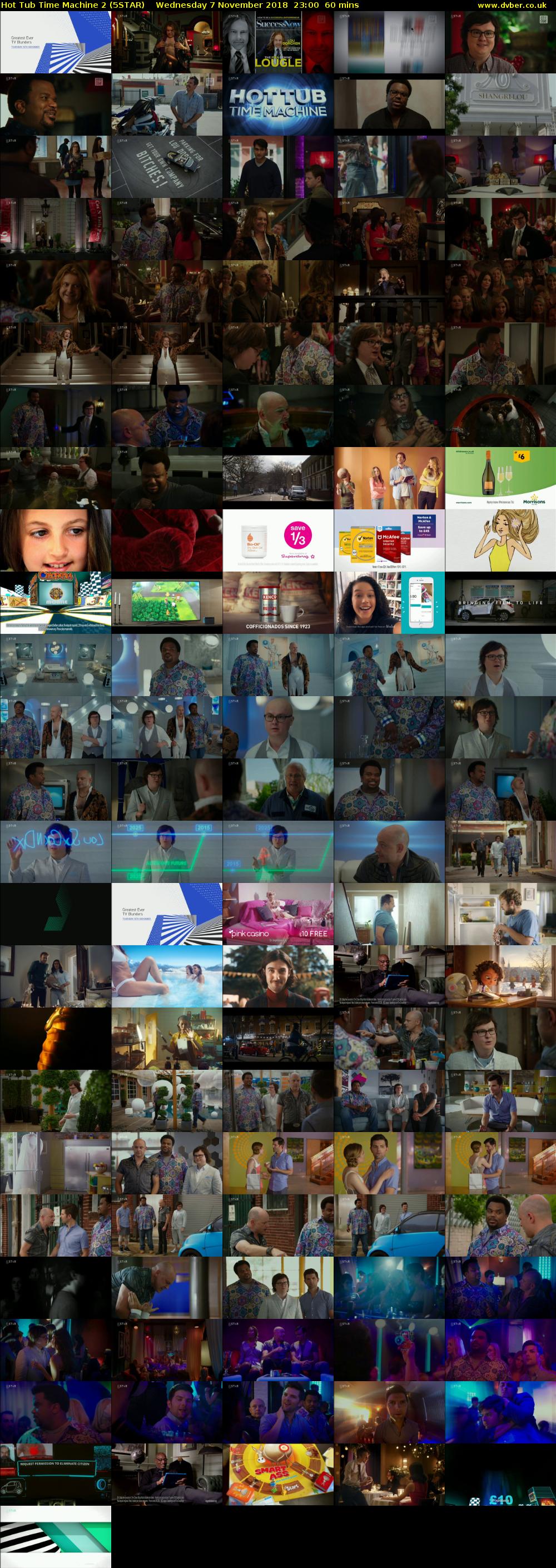 Hot Tub Time Machine 2 (5STAR) Wednesday 7 November 2018 23:00 - 00:00