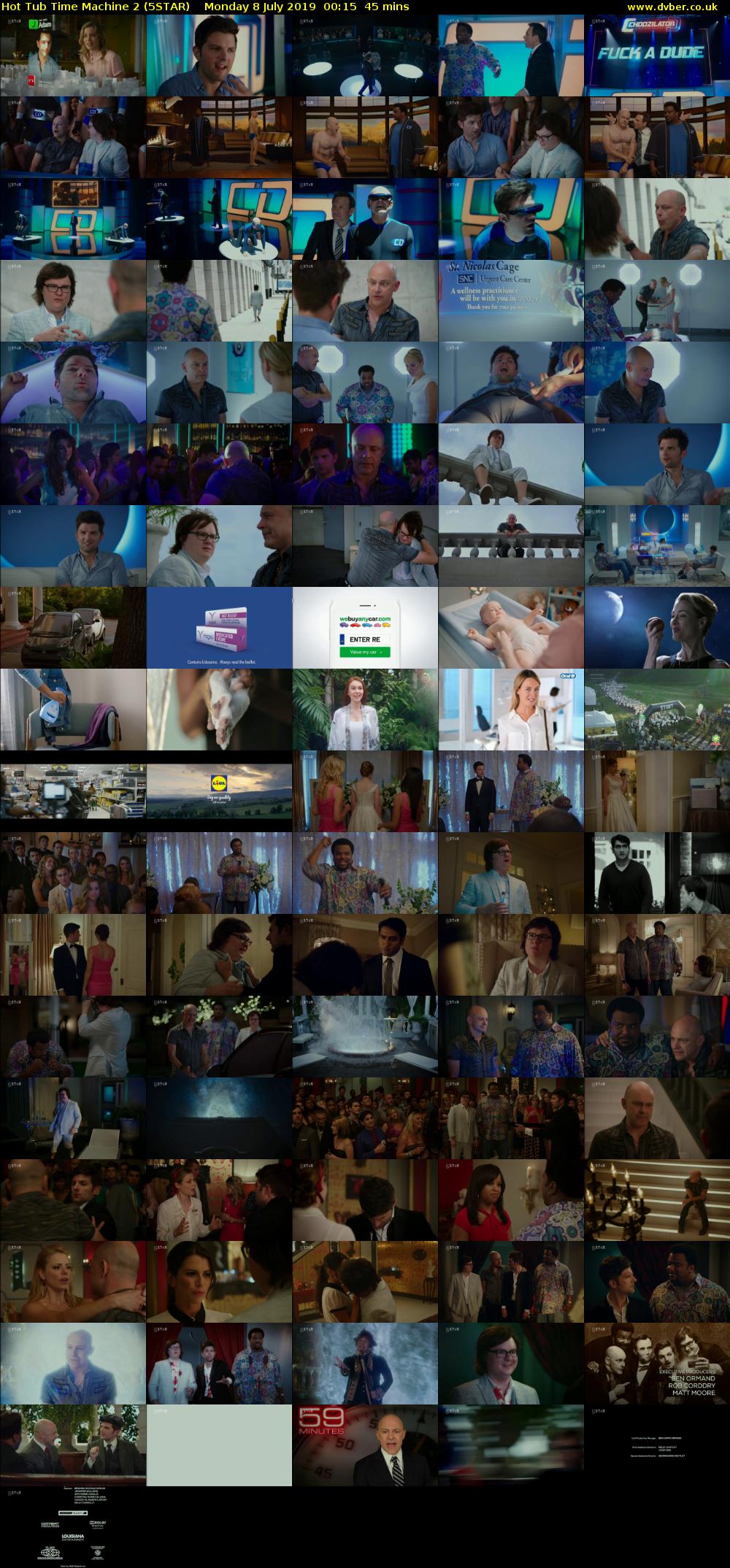 Hot Tub Time Machine 2 (5STAR) Monday 8 July 2019 00:15 - 01:00