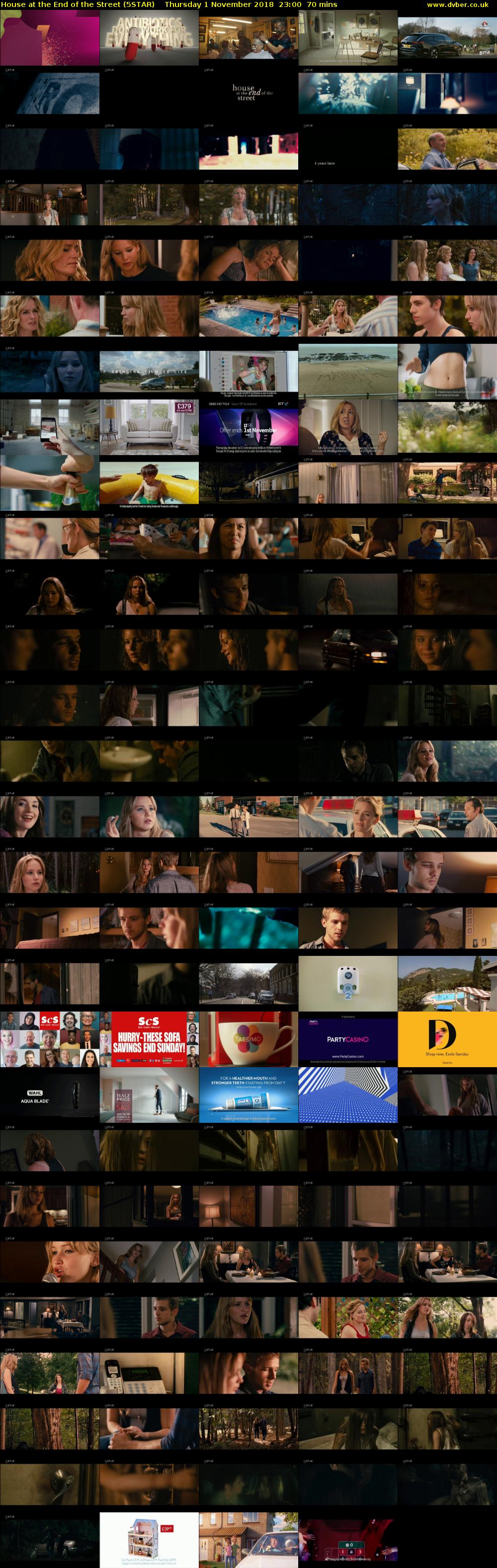 House at the End of the Street (5STAR) Thursday 1 November 2018 23:00 - 00:10