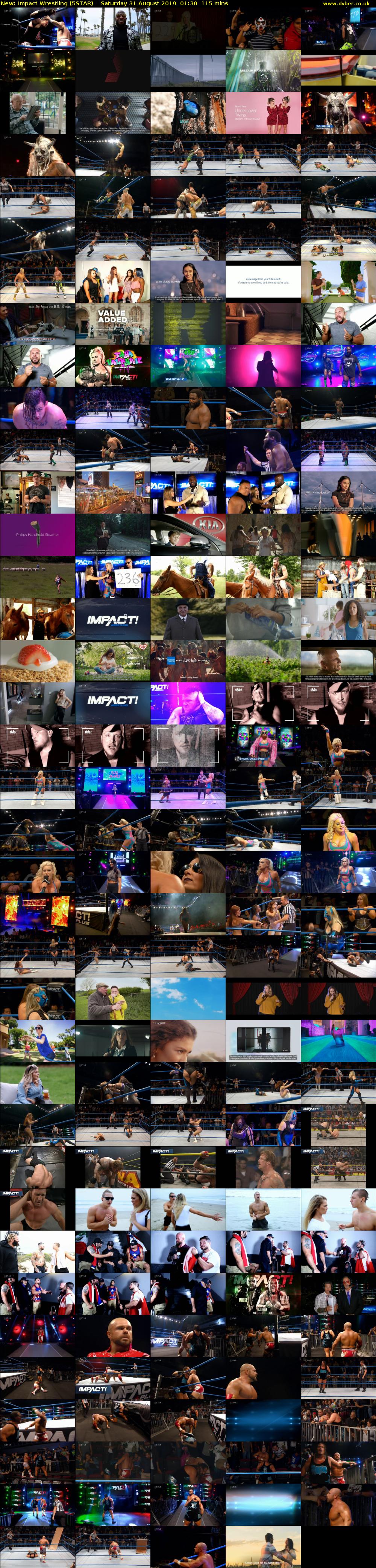 Impact Wrestling (5STAR) Saturday 31 August 2019 01:30 - 03:25