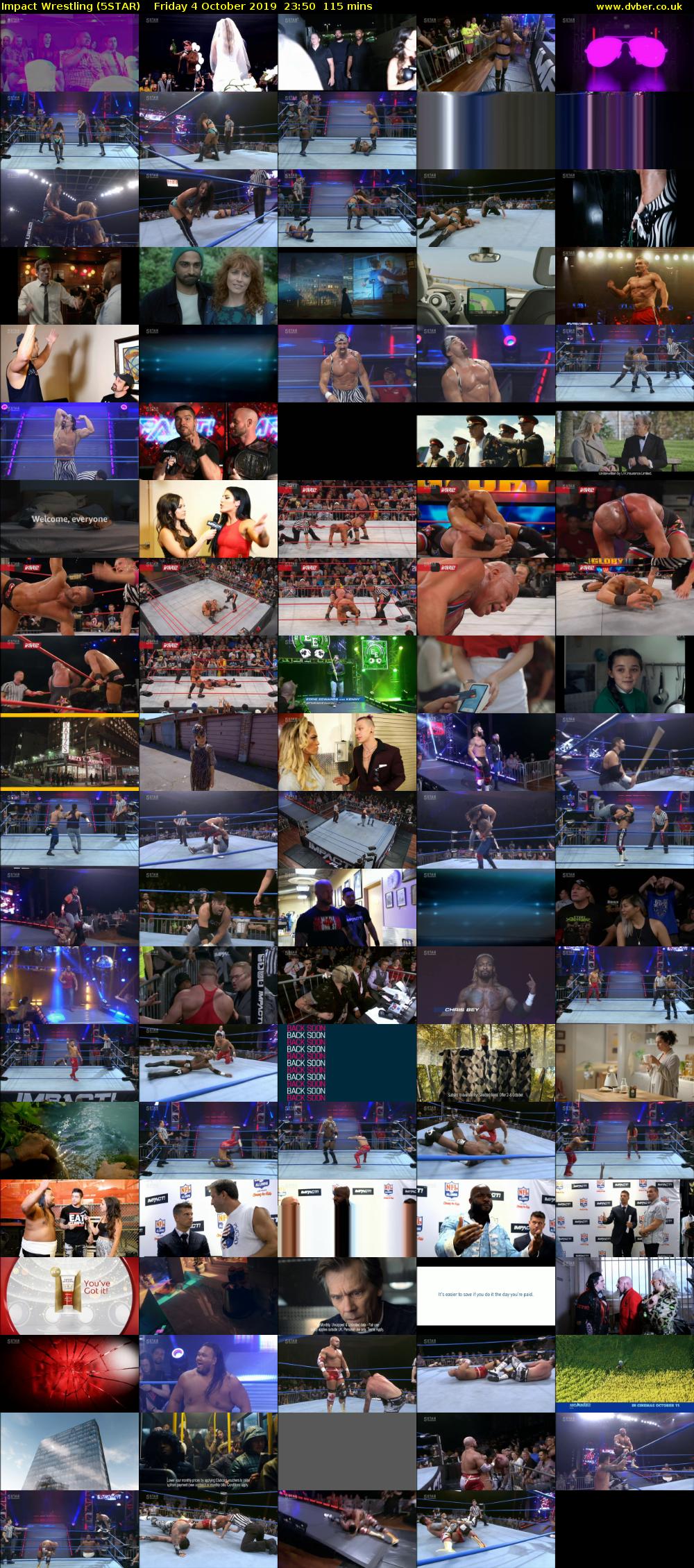 Impact Wrestling (5STAR) Friday 4 October 2019 23:50 - 01:45
