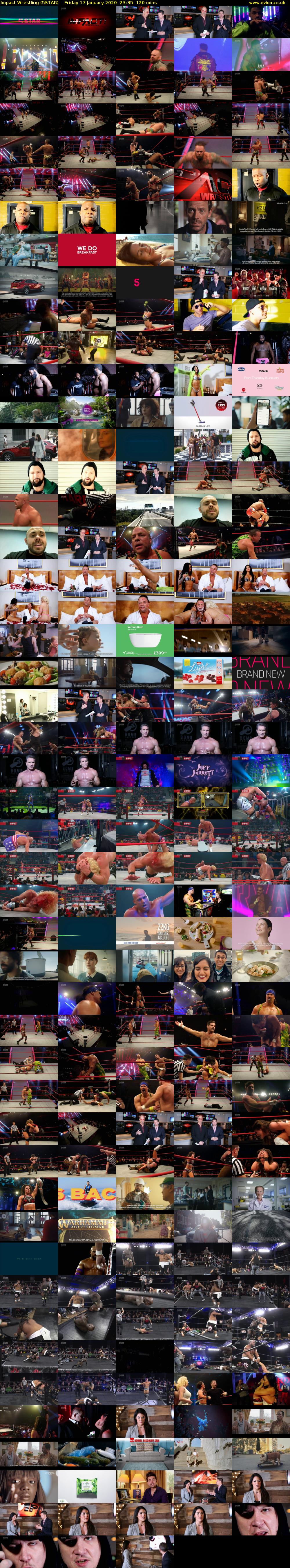 Impact Wrestling (5STAR) Friday 17 January 2020 23:35 - 01:35