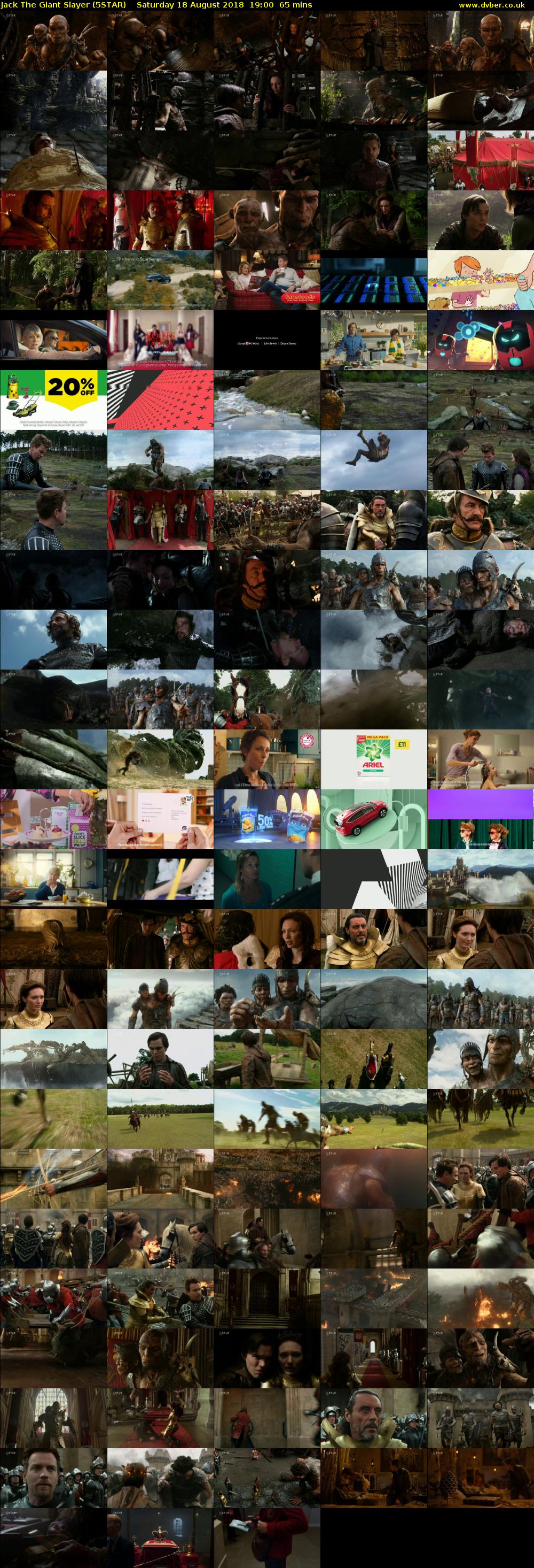 Jack The Giant Slayer (5STAR) Saturday 18 August 2018 19:00 - 20:05