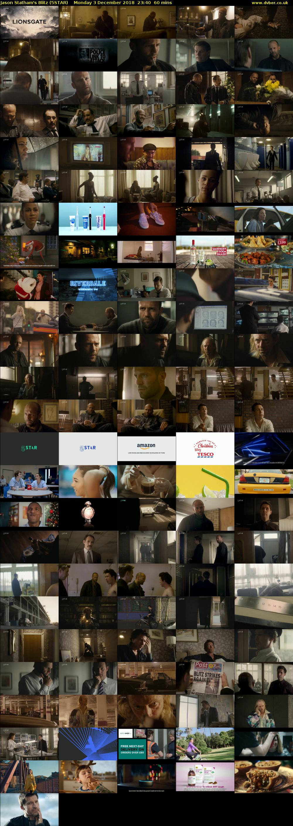 Jason Statham's Blitz (5STAR) Monday 3 December 2018 23:40 - 00:40