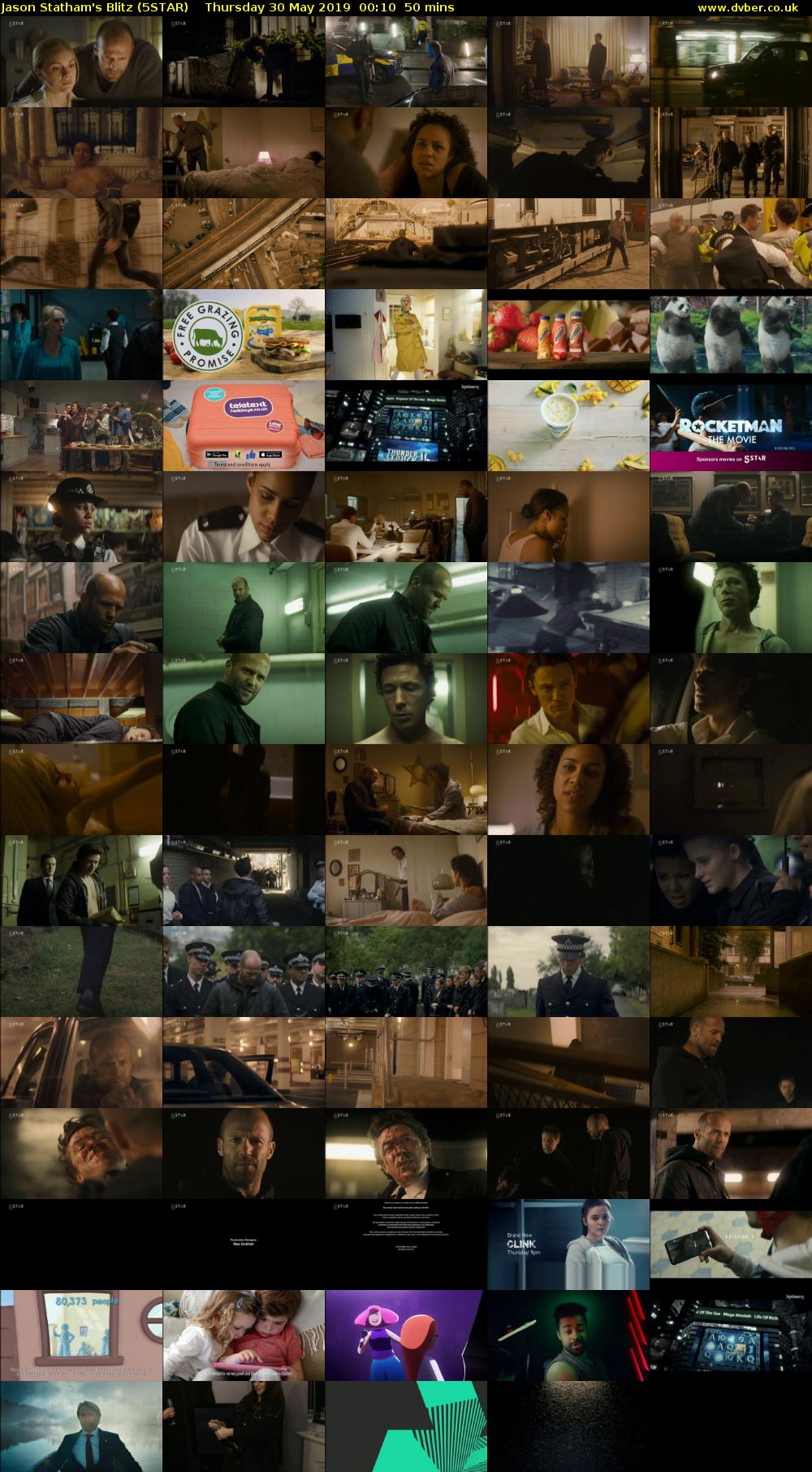 Jason Statham's Blitz (5STAR) Thursday 30 May 2019 00:10 - 01:00